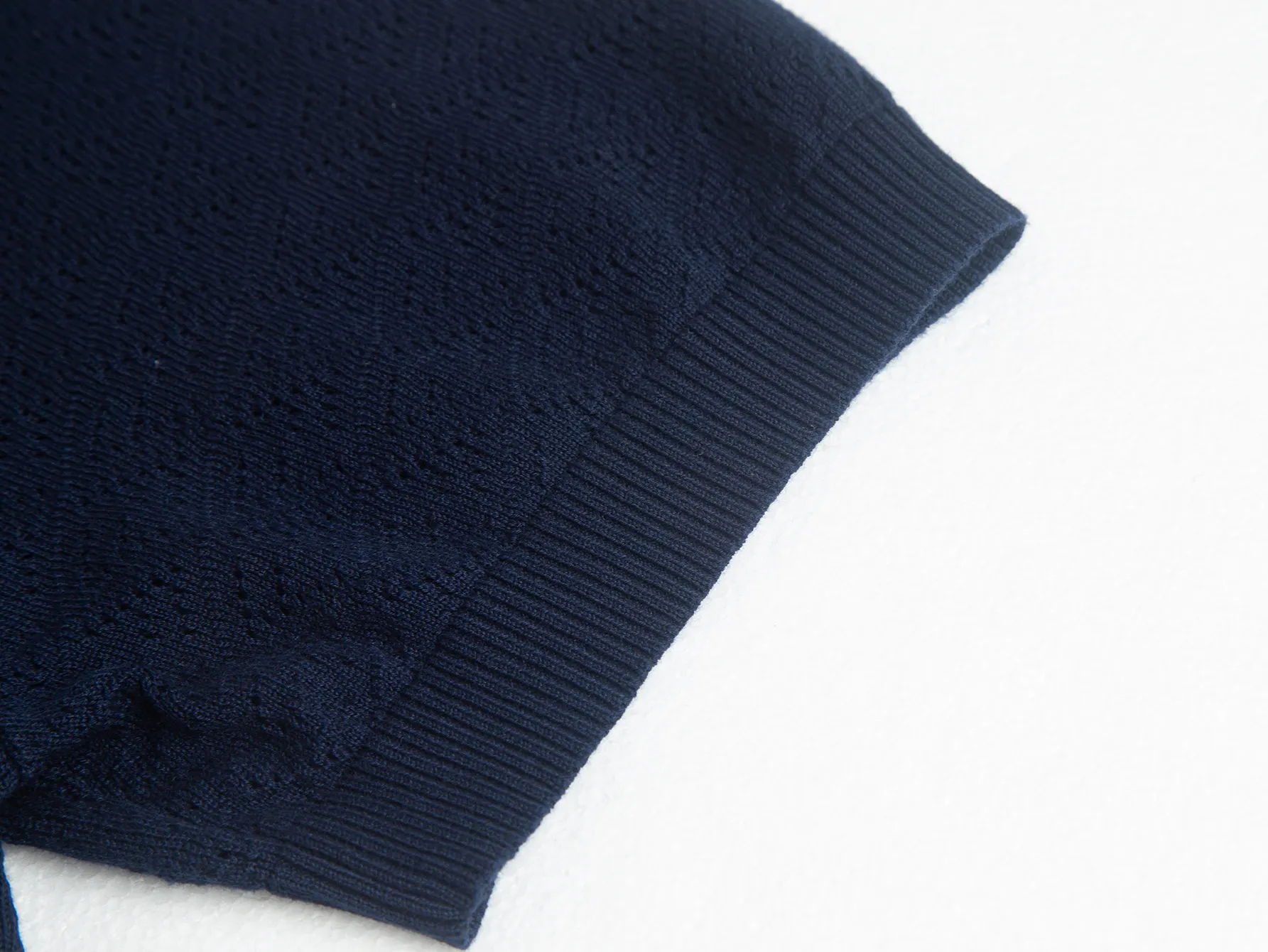 Logo-Jacquard Wool-Blend Polo Shirt D17516201 — view 8