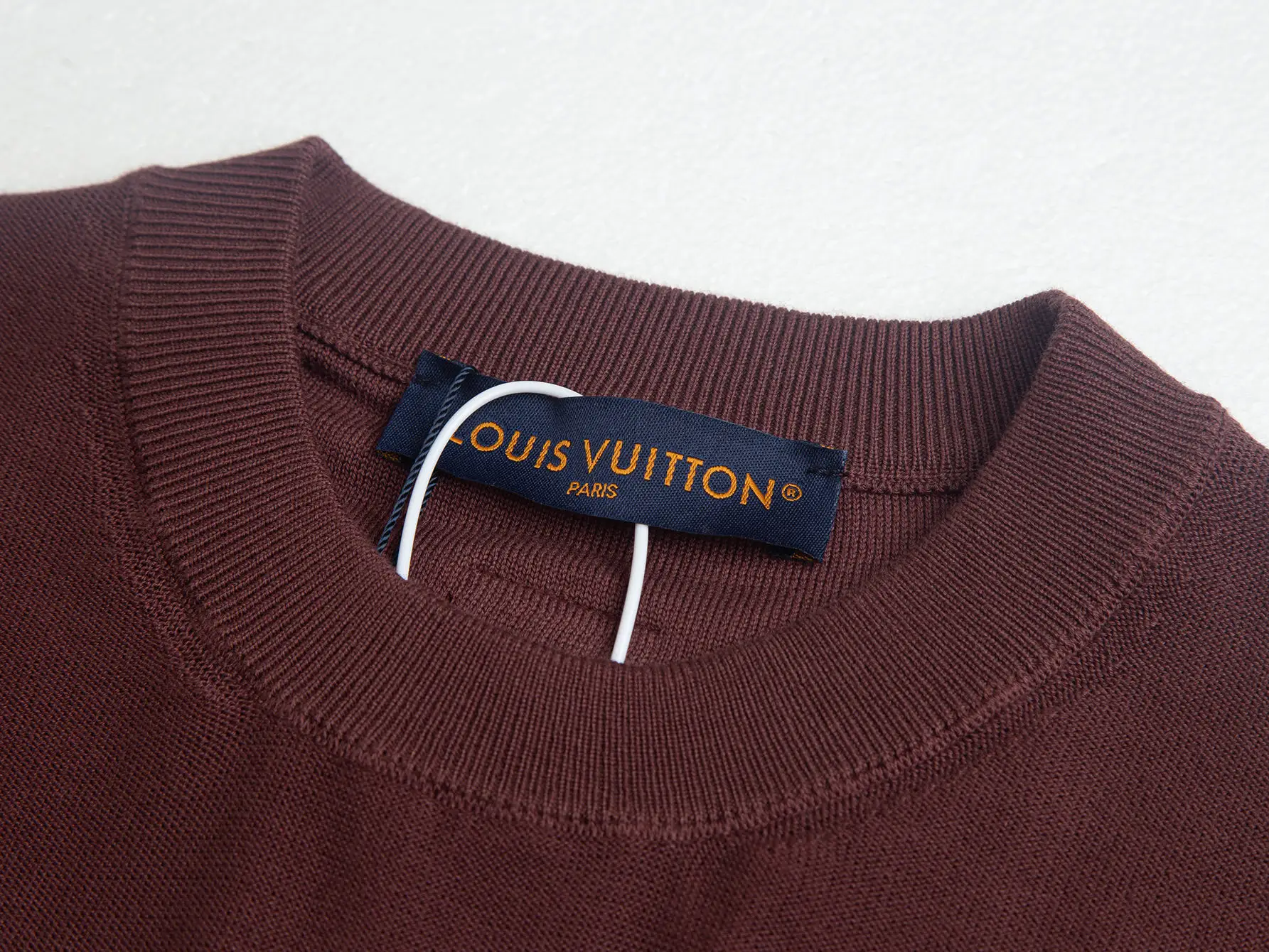 Striped Wool-Blend Knit T-Shirt D17516200 — view 6