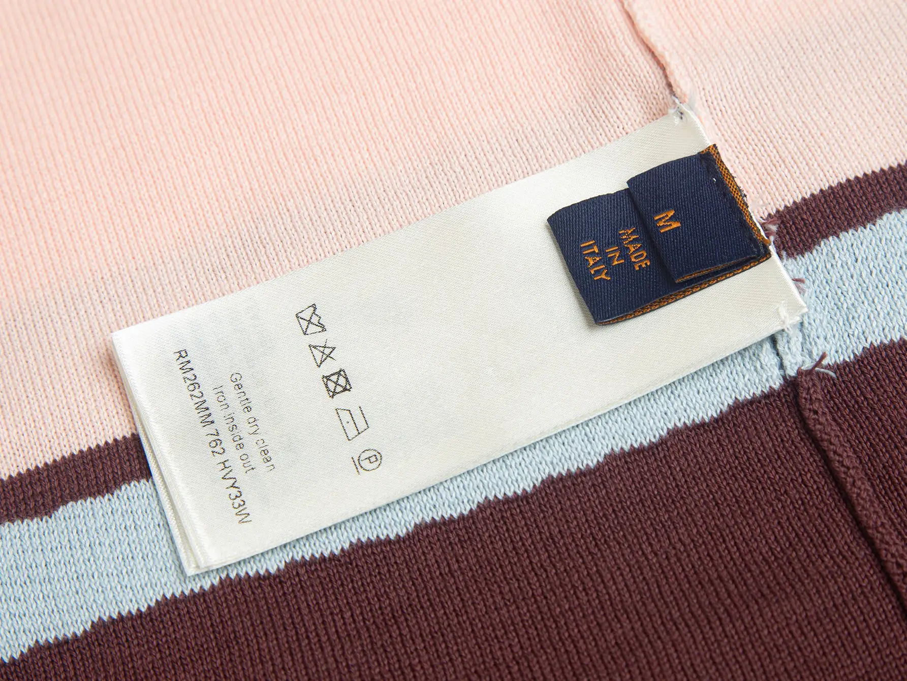 Striped Wool-Blend Knit T-Shirt D17516200 — view 11