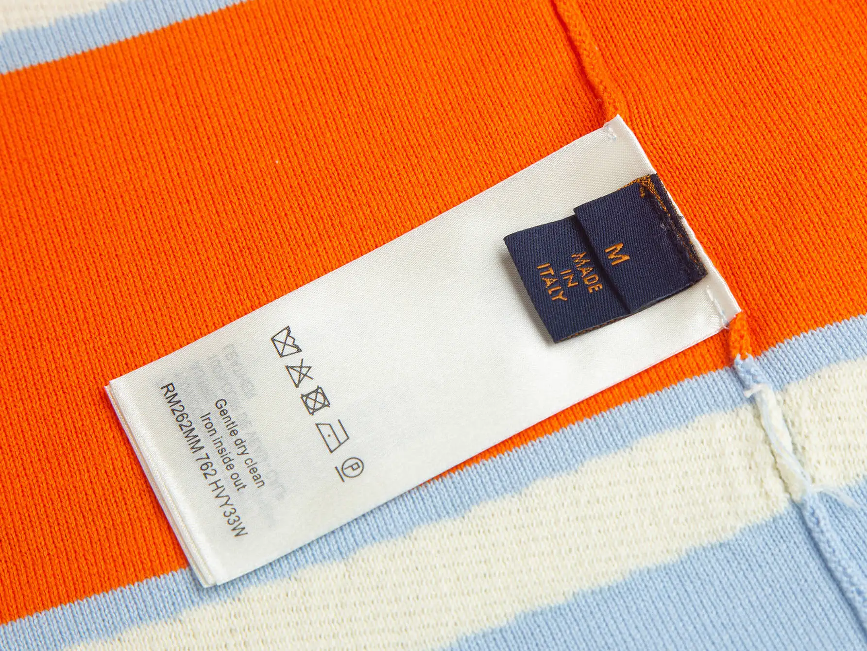 Striped Wool-Blend Knit T-Shirt D17516199 — view 10