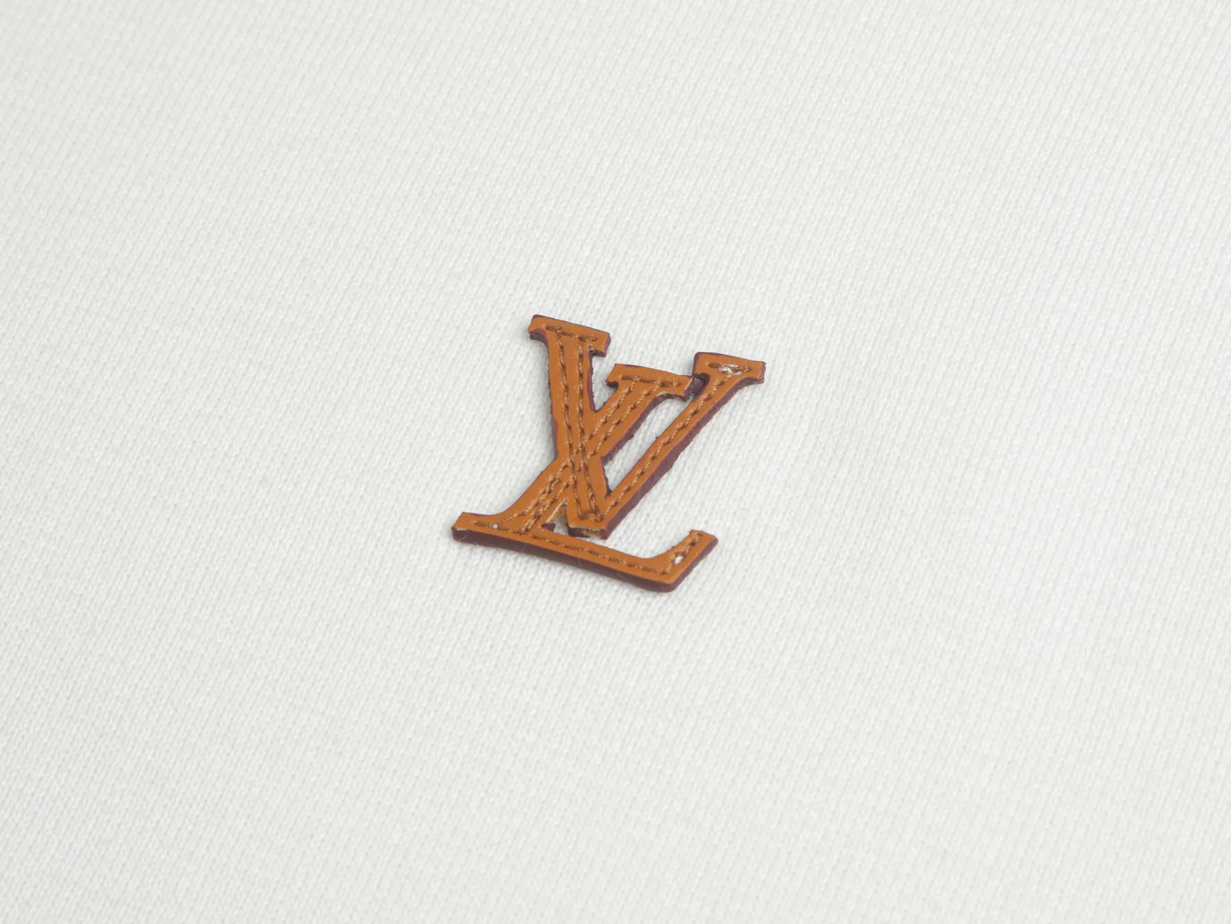 Logo-Embroidered Wool-Blend Knit T-Shirt D17511463 — view 3