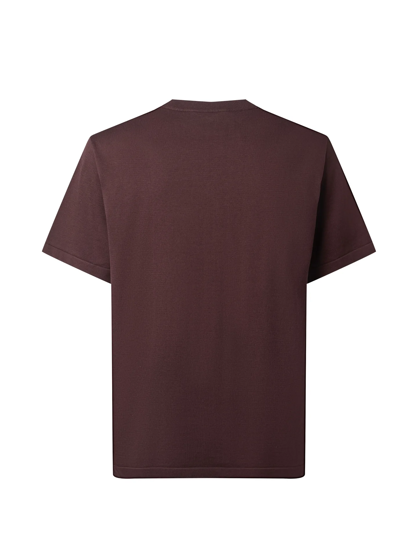 Logo-Embroidered Wool-Blend Knit T-Shirt D17511461 — view 2