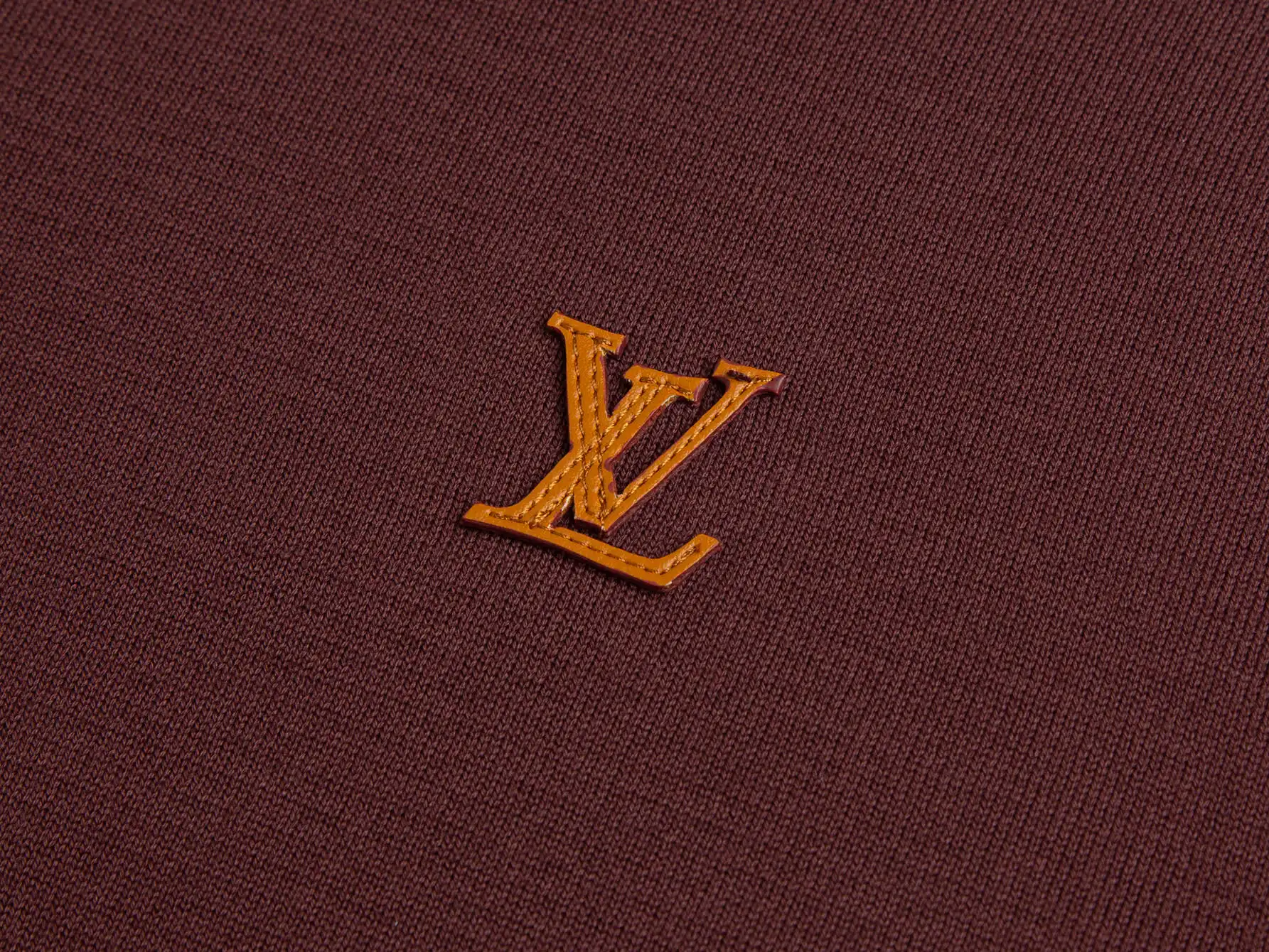 Logo-Embroidered Wool-Blend Knit T-Shirt D17511461 — view 3