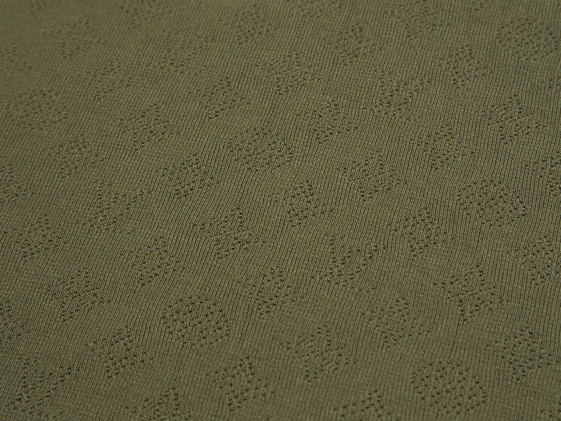 Monogram Perforated Wool-Blend Polo Shirt D17516168 — view 10