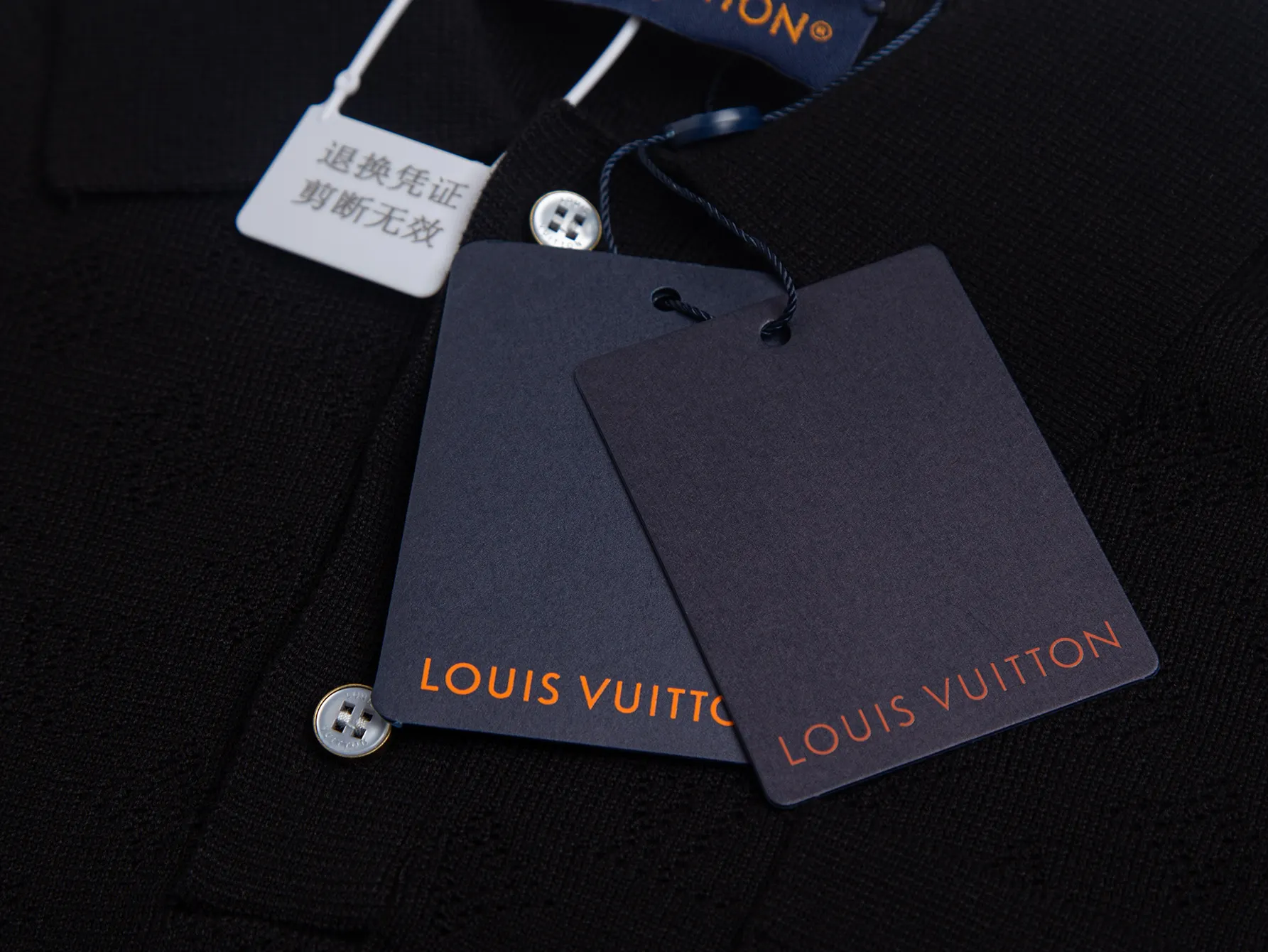 Monogram Open-Knit Wool-Blend Polo Shirt D17516170 — view 7