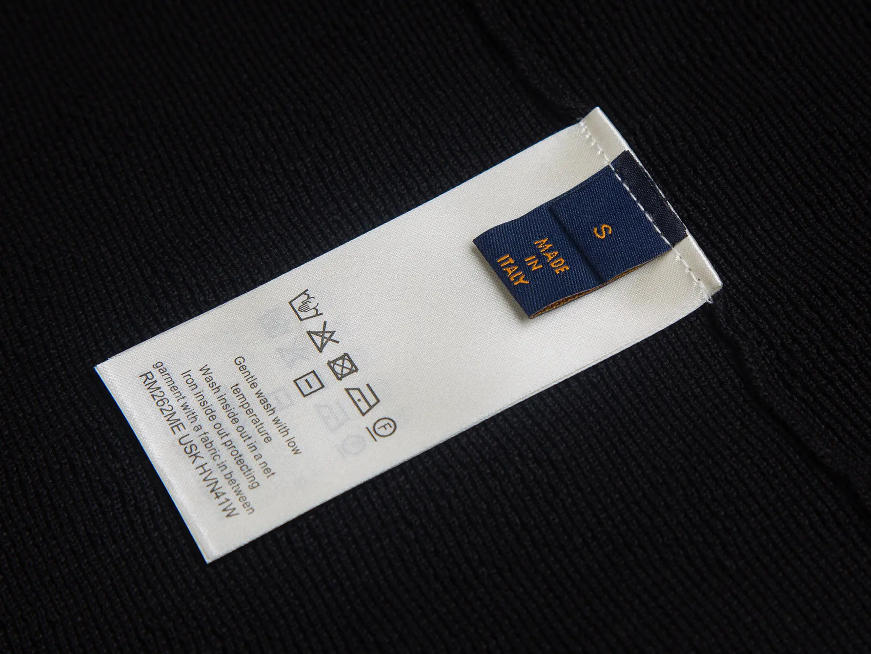 Monogram Open-Knit Wool-Blend Polo Shirt D17516170 — view 12