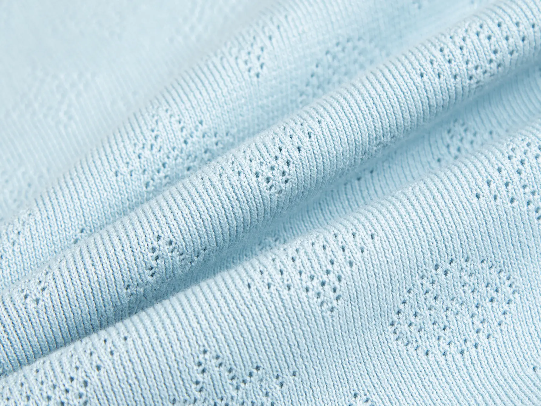 Monogram Perforated Wool-Blend Polo Shirt D17516169 — view 11