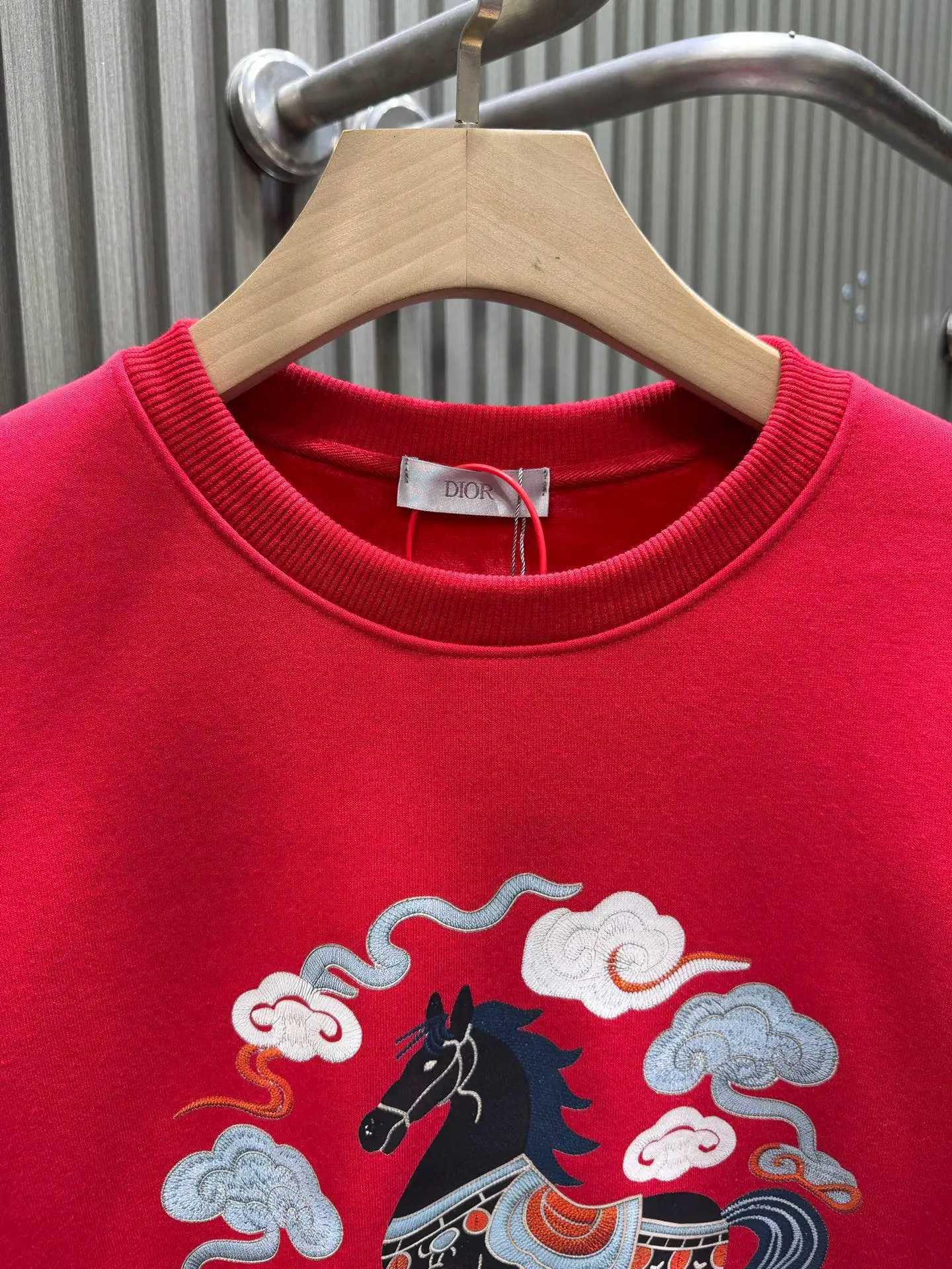 Embroidered Lunar New Year Sweatshirt D17514537 — view 3