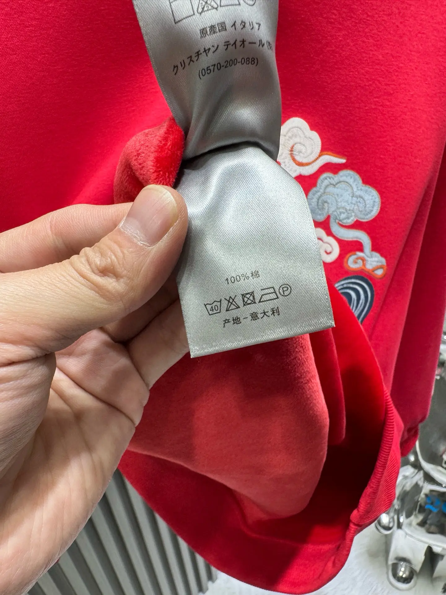 Embroidered Lunar New Year Sweatshirt D17514537 — view 11