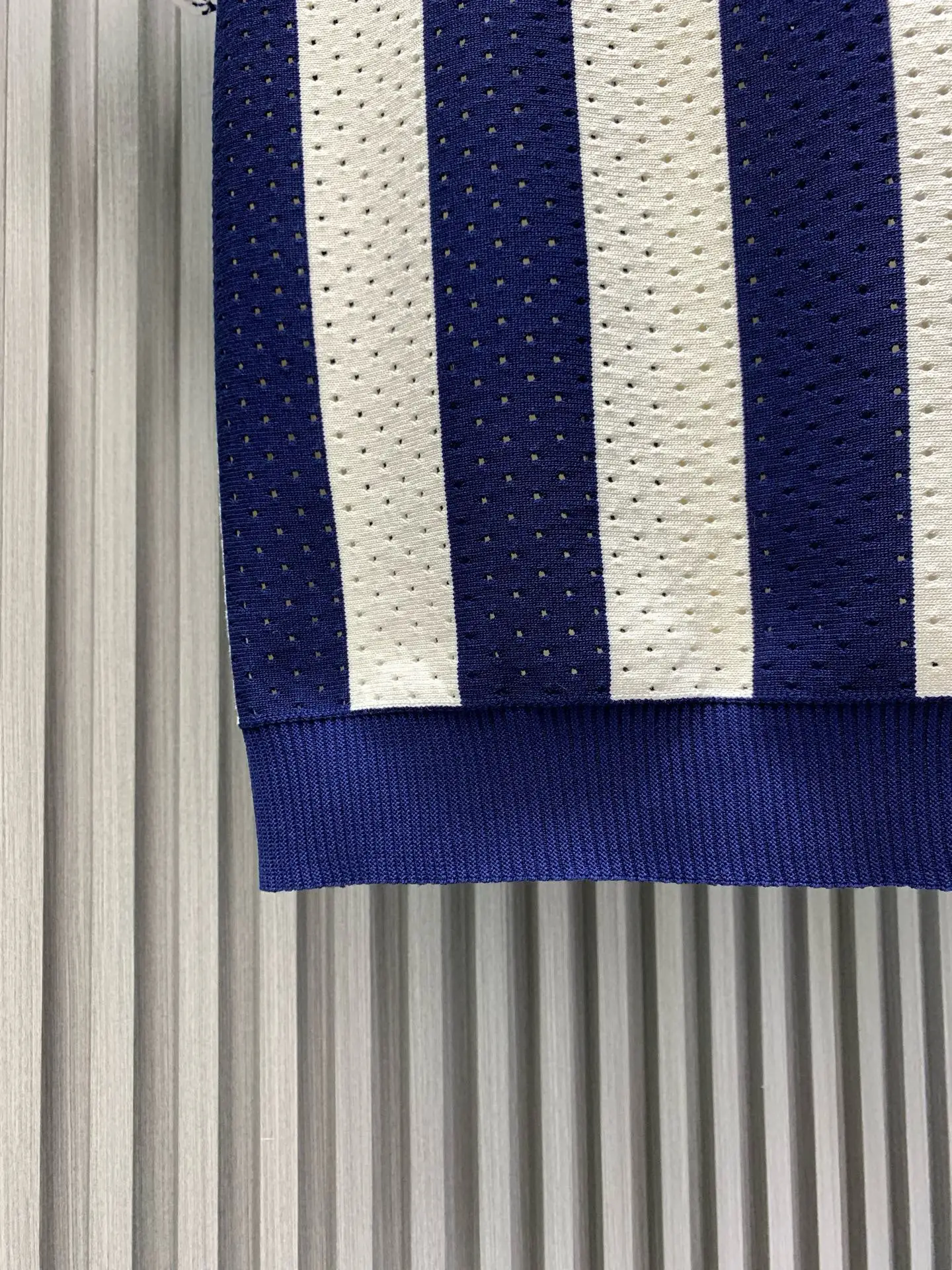 Striped Silk and Cashmere-Blend Knit Polo Shirt D17514525 — view 9