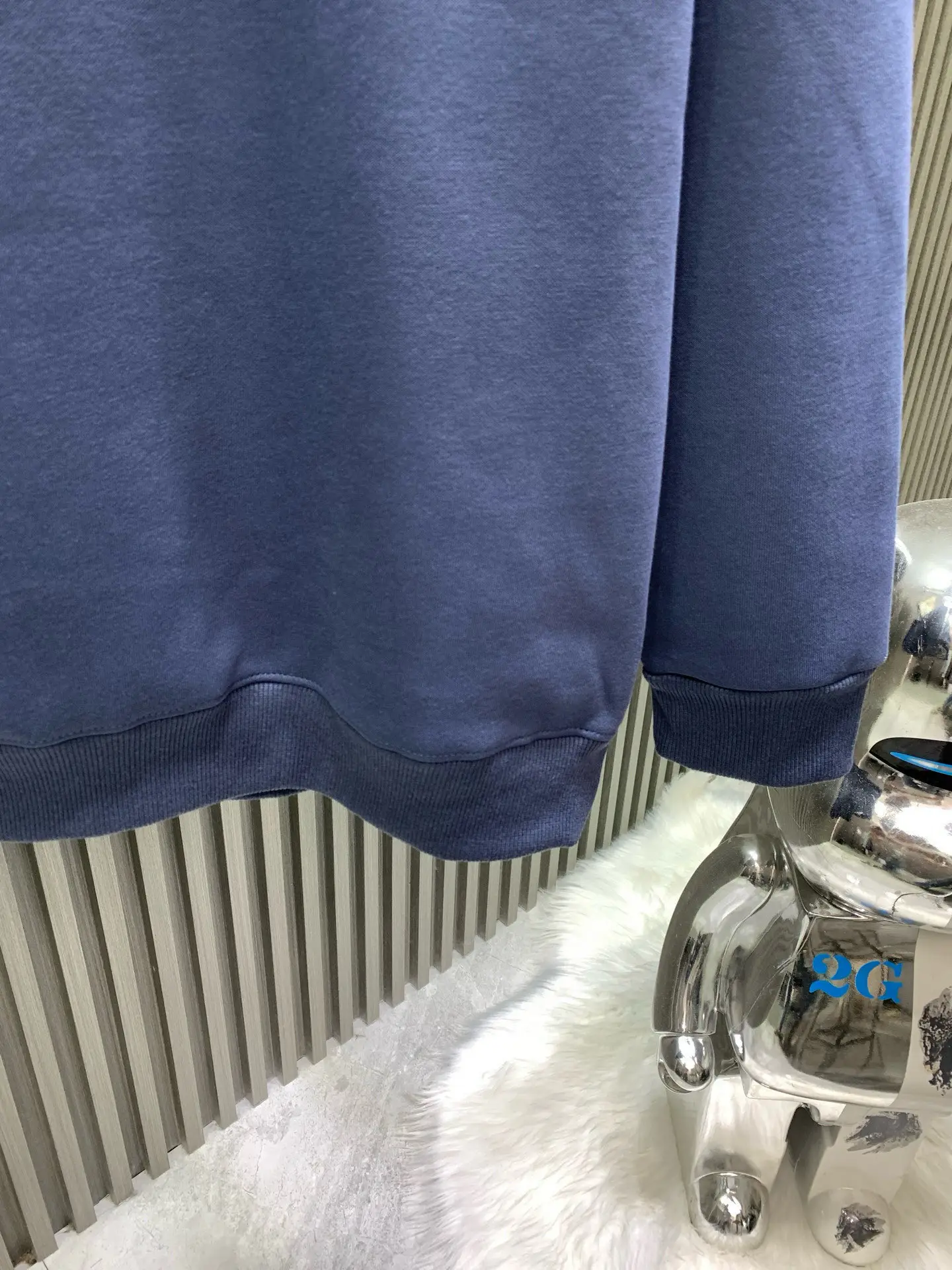 Graphic Print Fleece-Lined Sweatshirt D17514540 — view 9