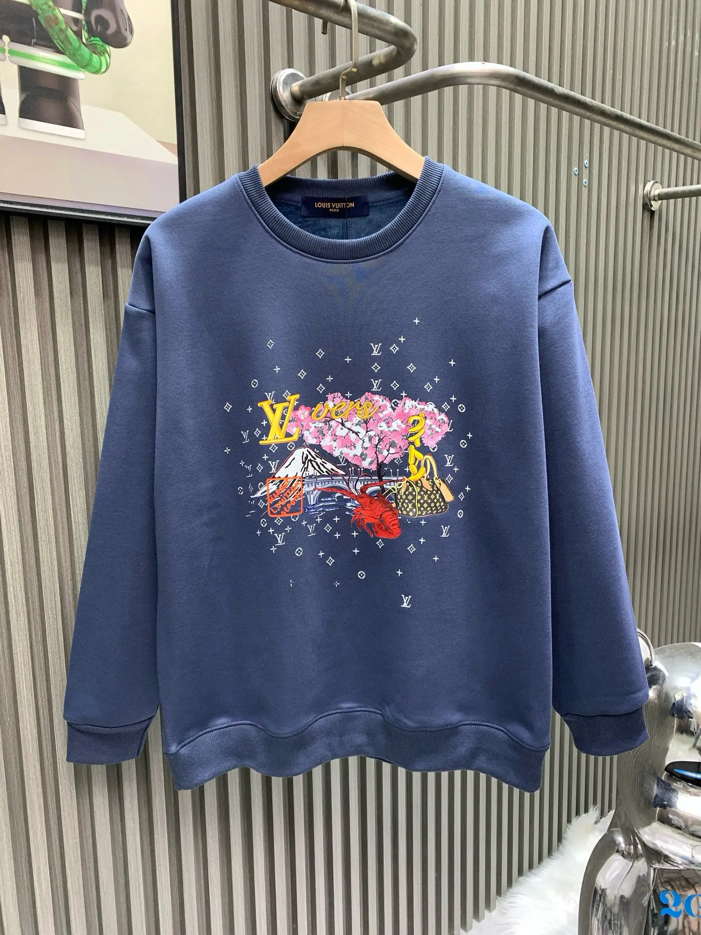 Graphic Print Cotton-Jersey Sweatshirt D17514538