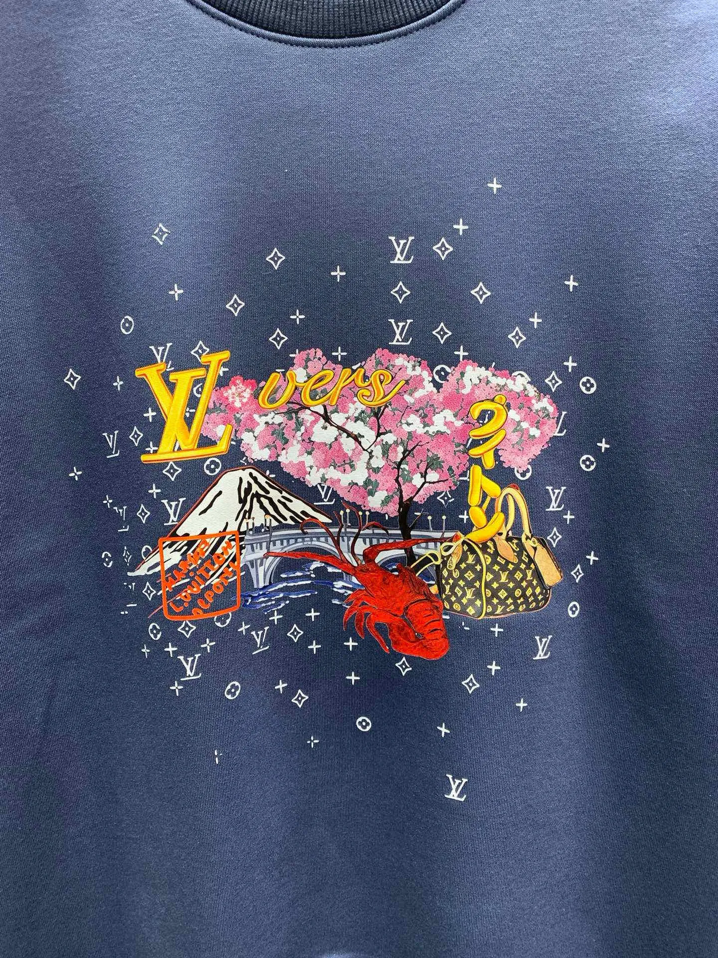 Graphic Print Cotton-Jersey Sweatshirt D17514538 — view 6