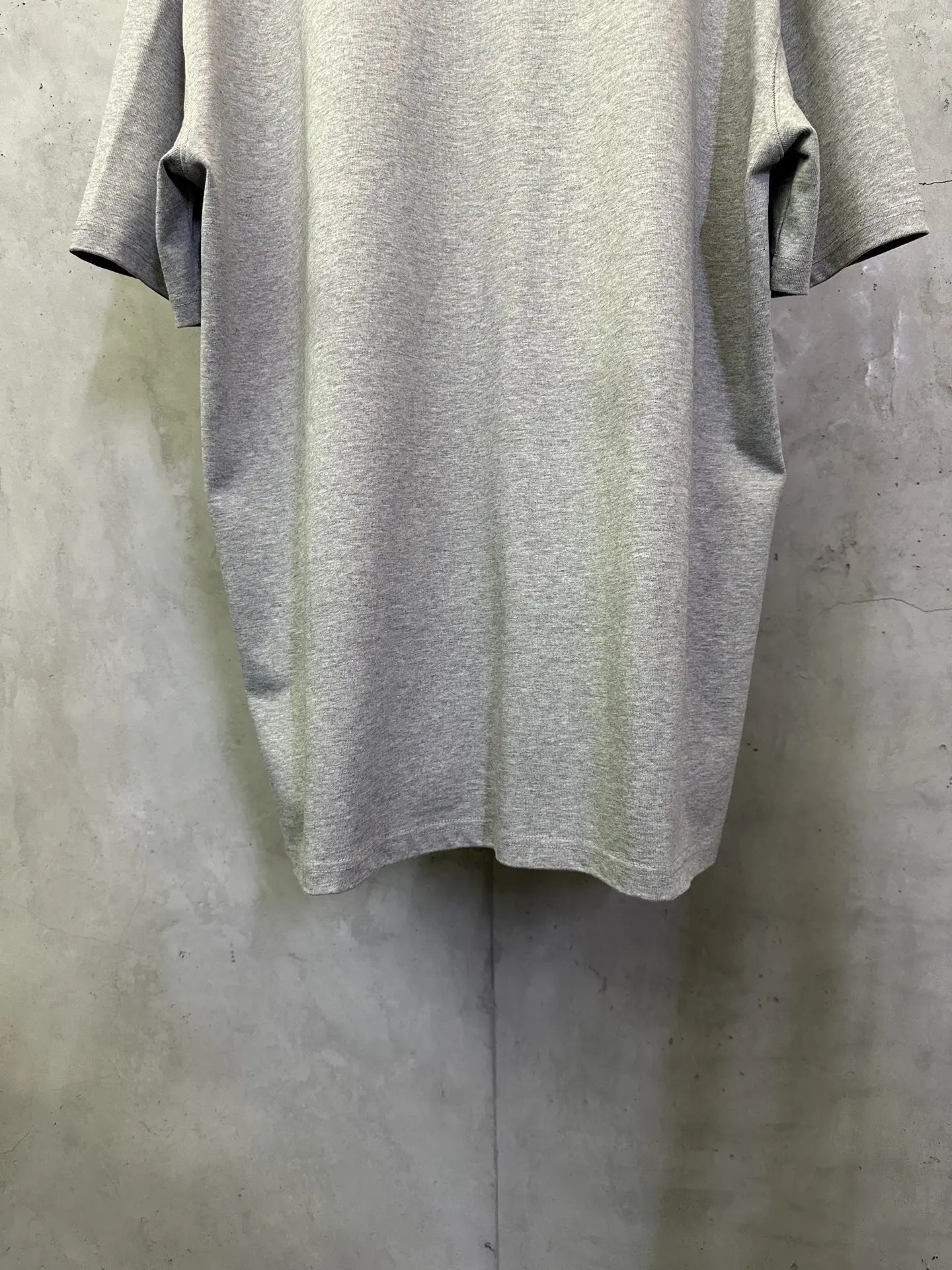 Cursive Logo Flocked Cotton T-Shirt D17511969 — view 6