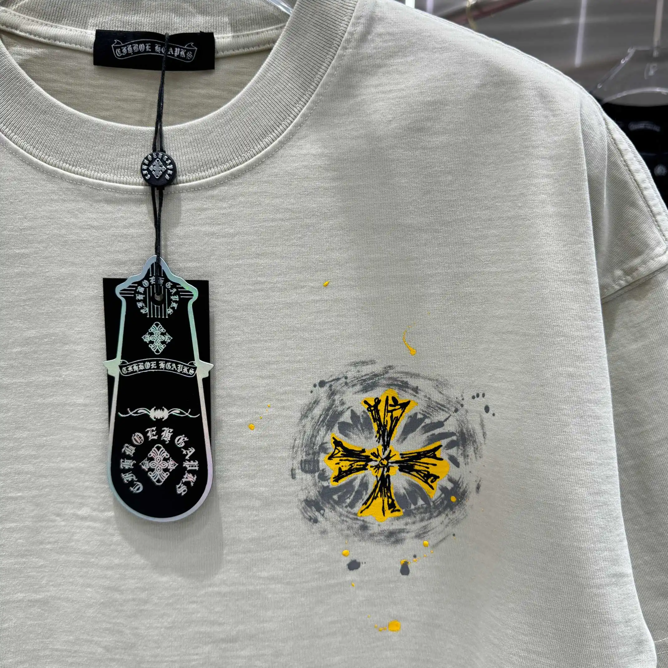 Logo Print Washed Cotton T-Shirt D18014319 — view 7