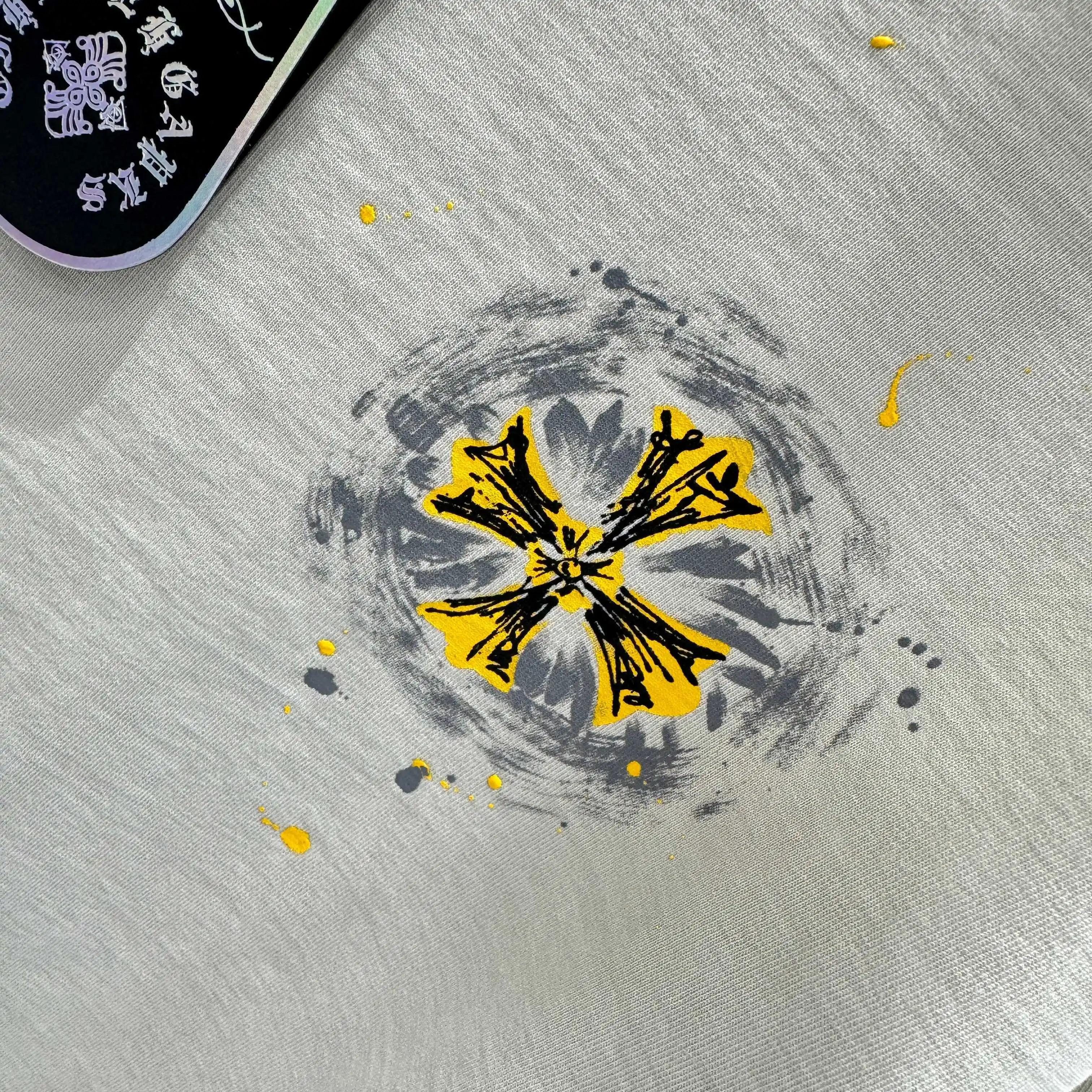 Logo Print Washed Cotton T-Shirt D18014319 — view 8