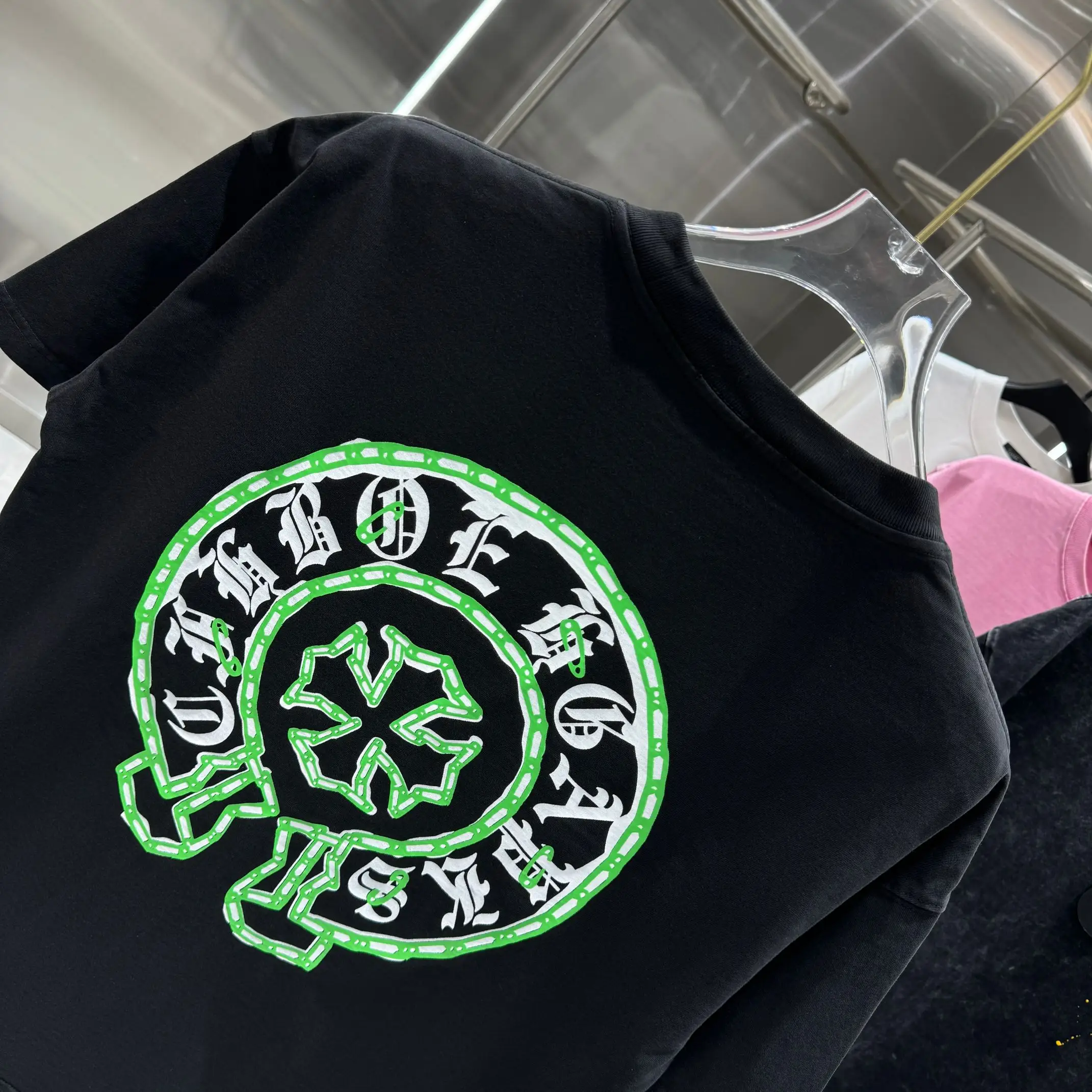 Logo Print Washed Cotton T-Shirt D18014229 — view 5