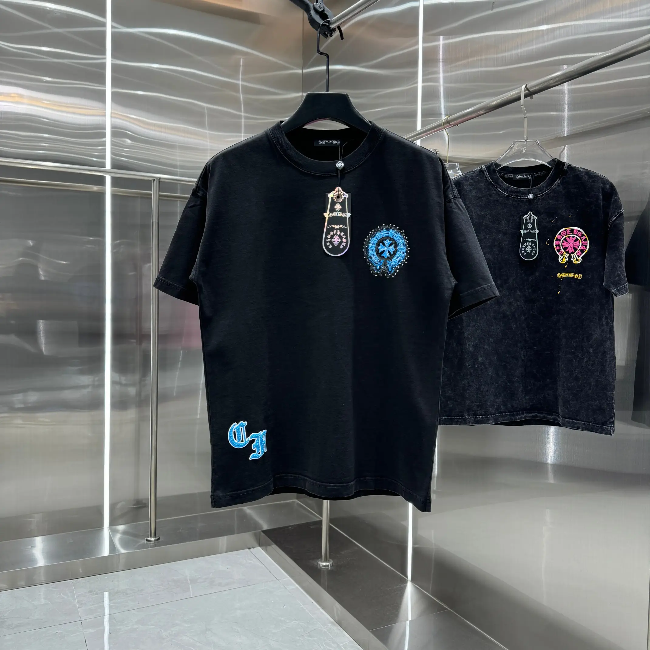 Puff-Print Logo Cotton T-Shirt D18014219
