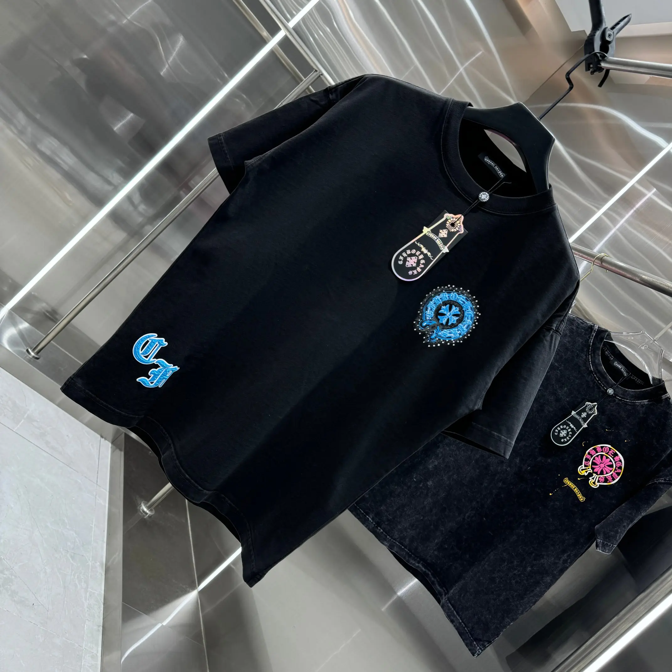 Puff-Print Logo Cotton T-Shirt D18014219 — view 3