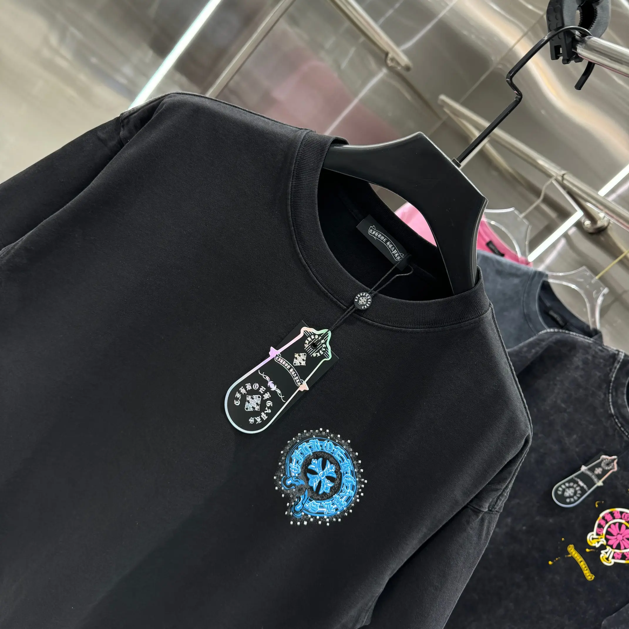 Puff-Print Logo Cotton T-Shirt D18014219 — view 4