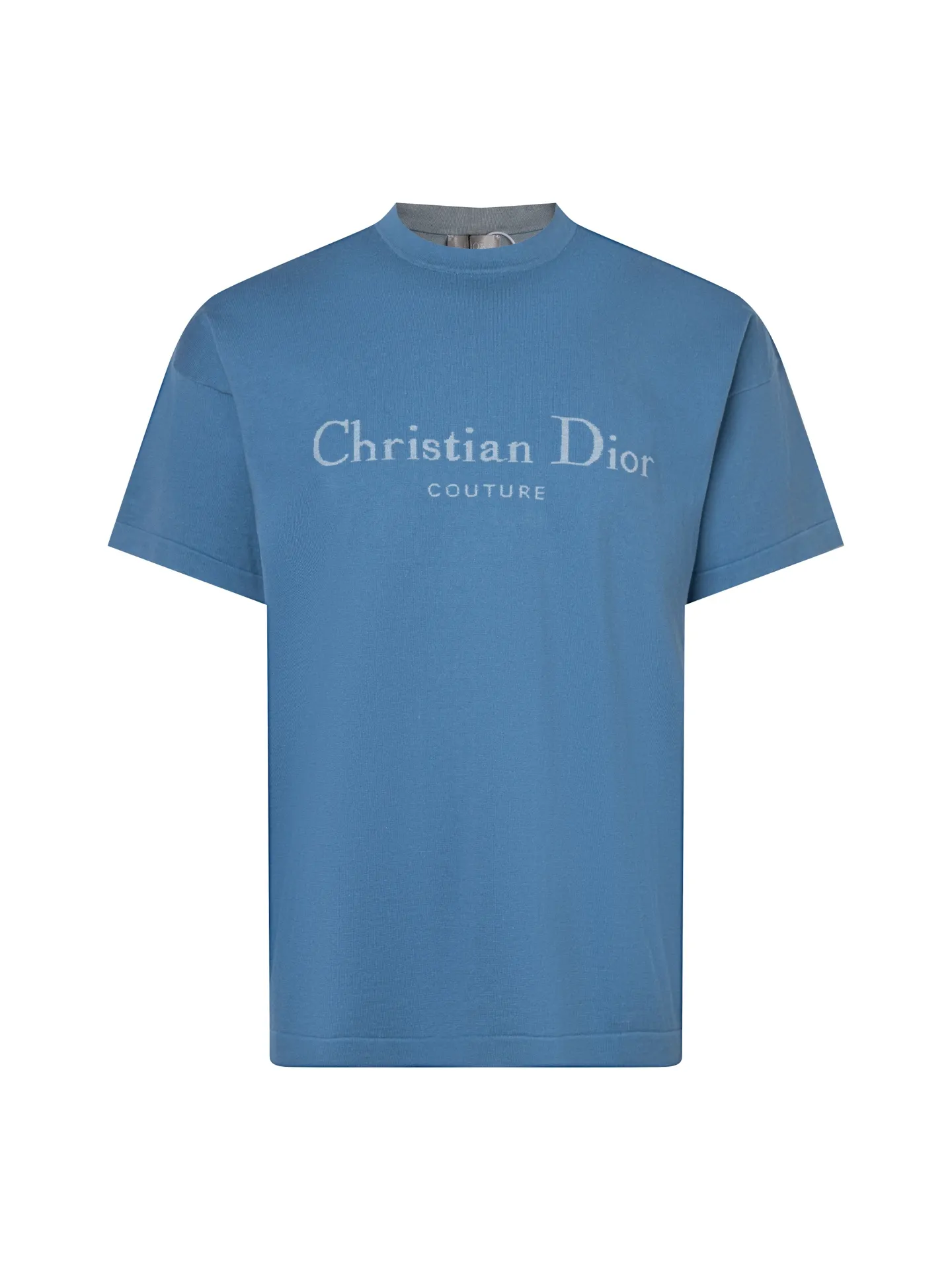 Christian Dior Couture Intarsia Wool-Blend T-Shirt D18016386
