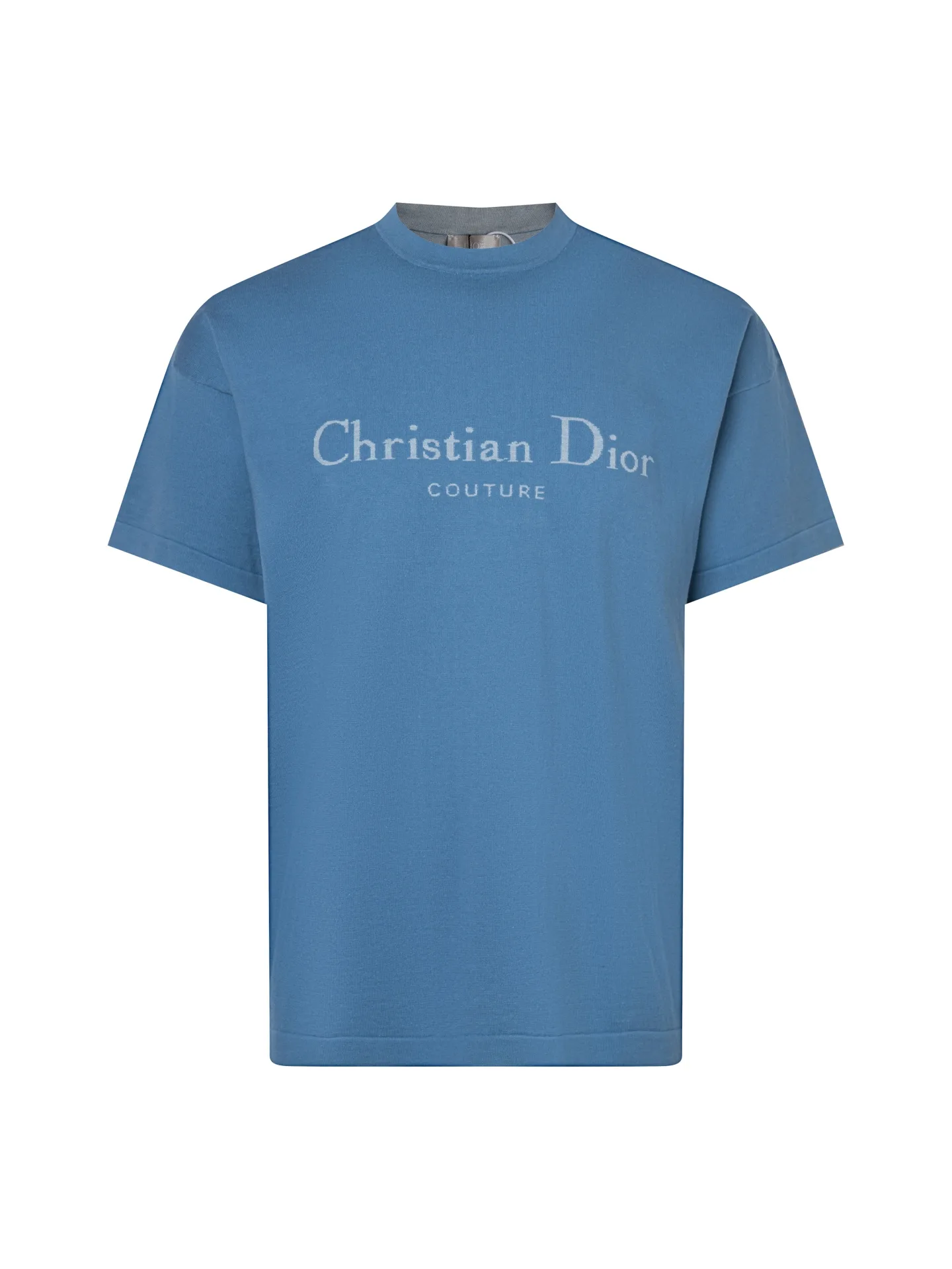 Christian Dior Couture Intarsia Wool-Blend T-Shirt D18016386