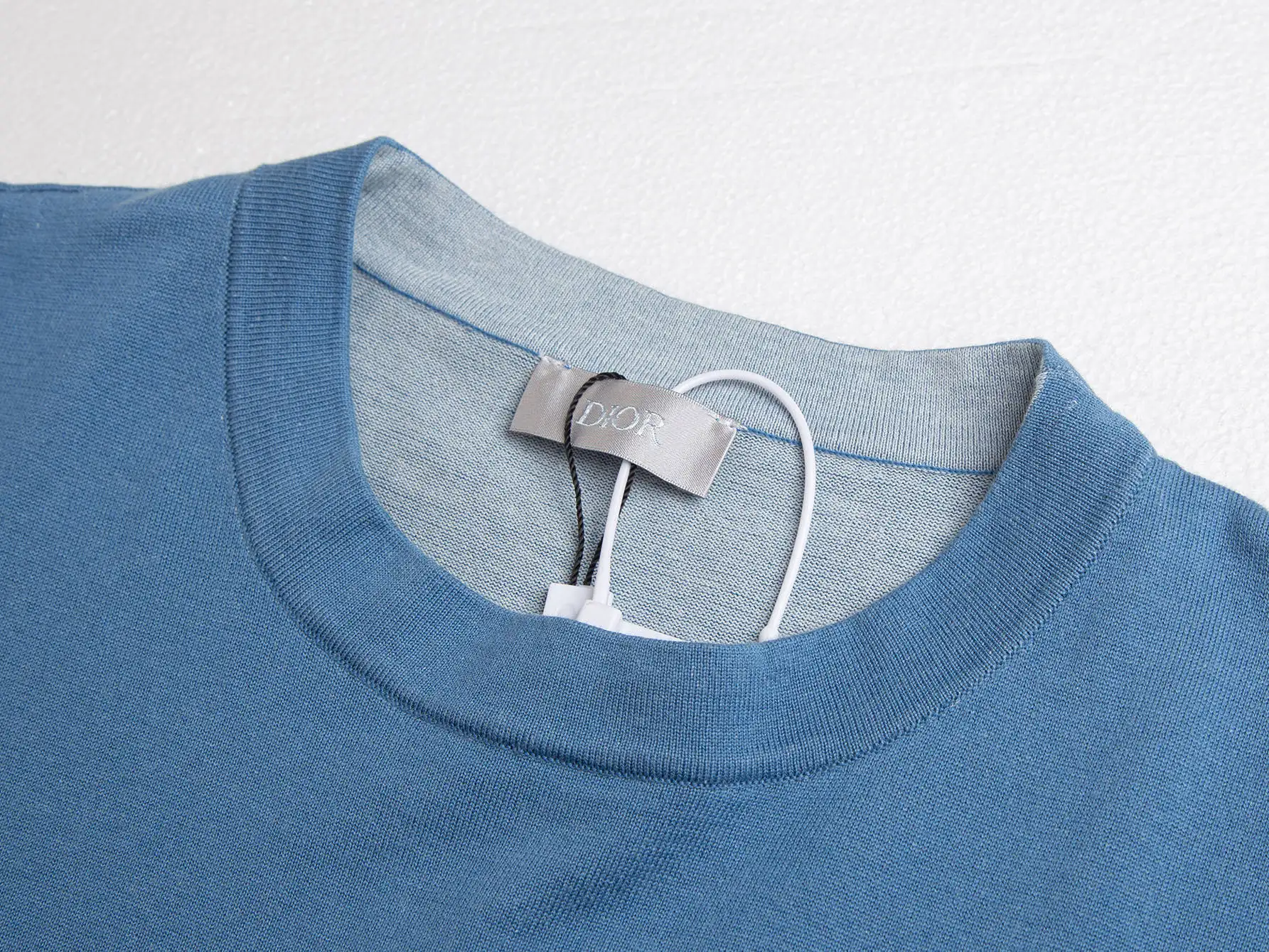 Christian Dior Couture Intarsia Wool-Blend T-Shirt D18016386 — view 3