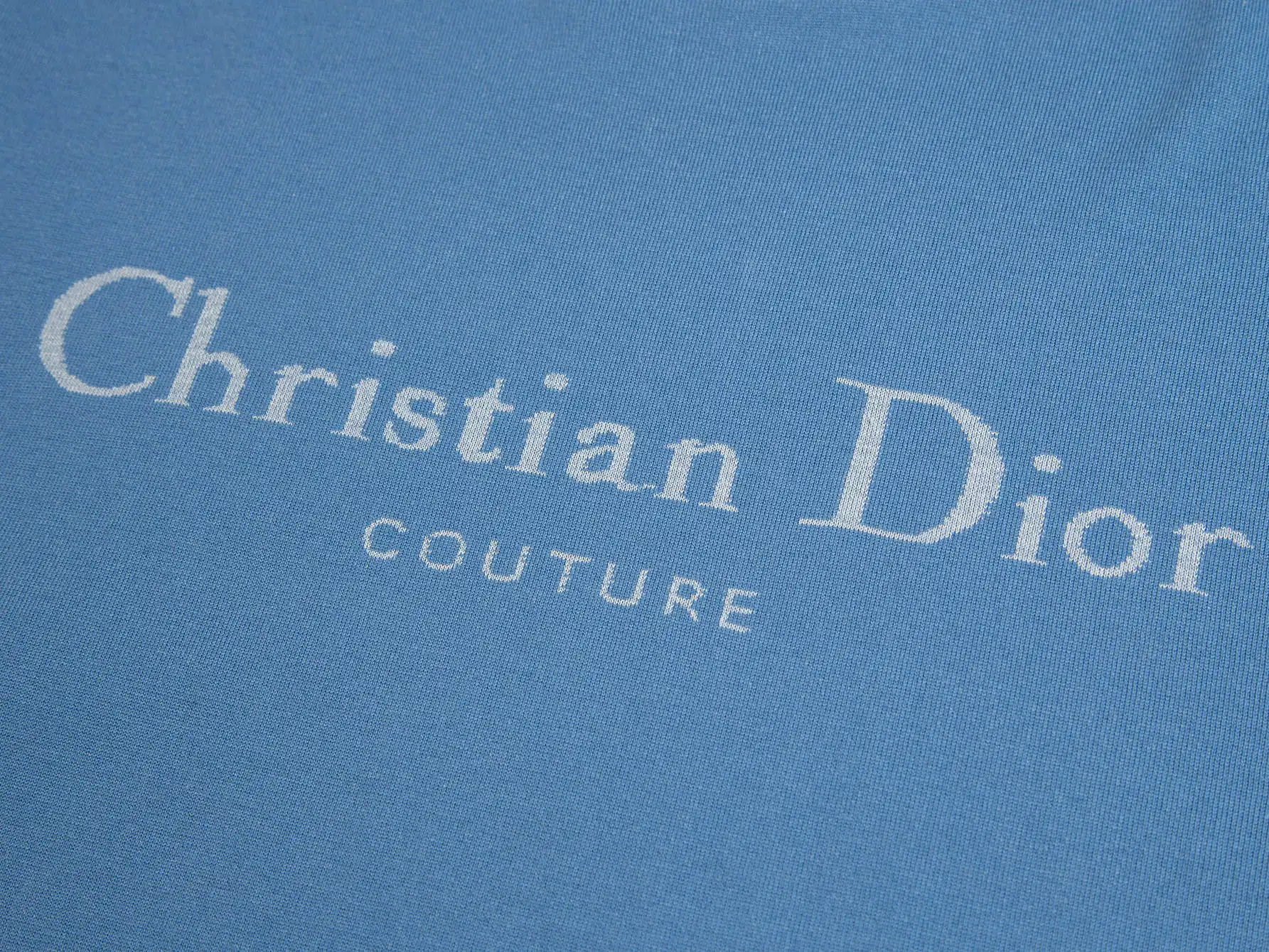 Christian Dior Couture Intarsia Wool-Blend T-Shirt D18016386 — view 5