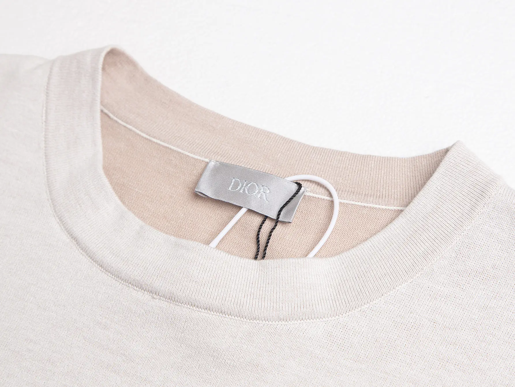 Christian Dior Couture Wool-Blend Knit T-Shirt D18016385 — view 4