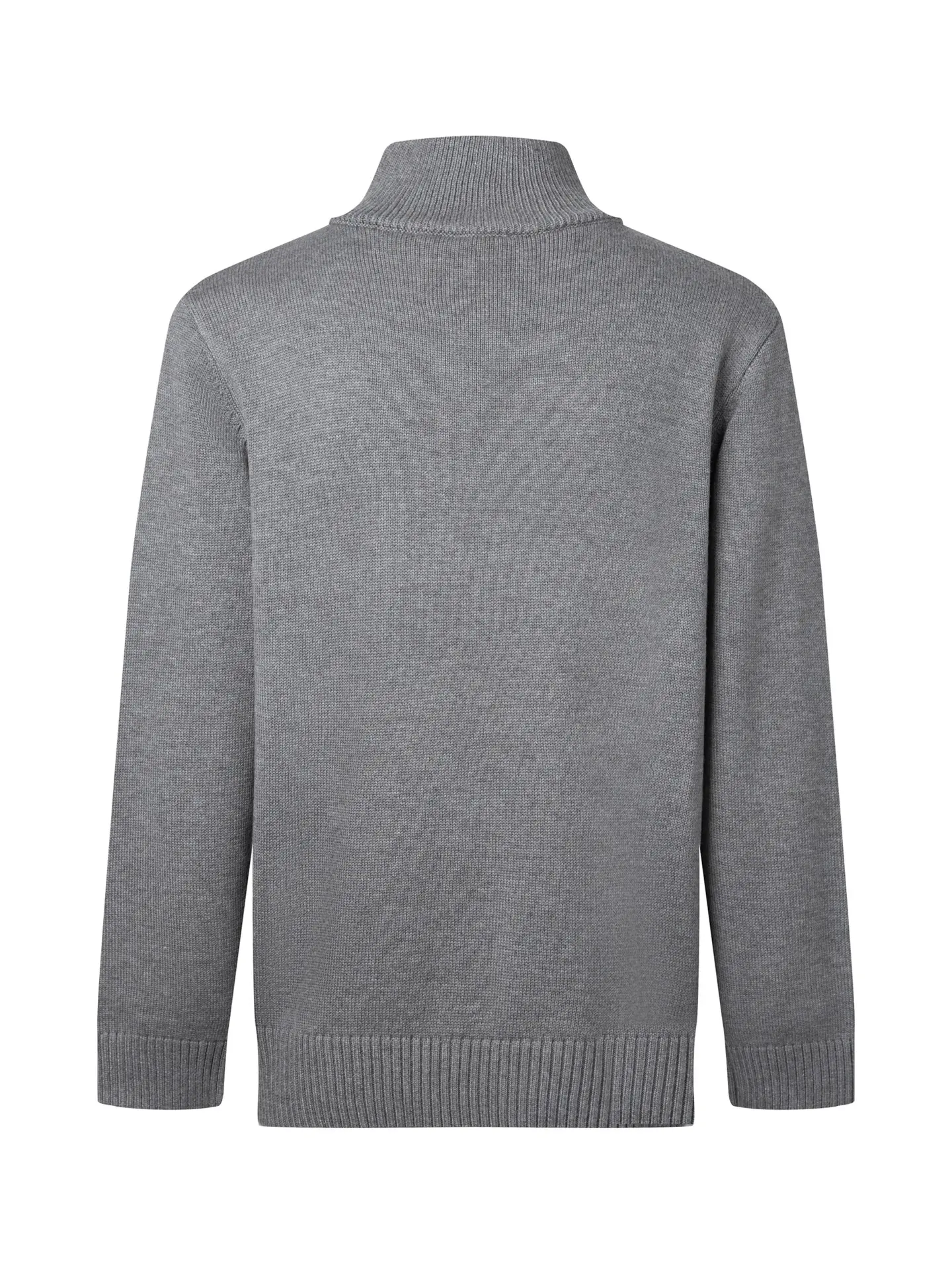 Embroidered Wool-Blend Half-Zip Sweater D18016436 — view 2
