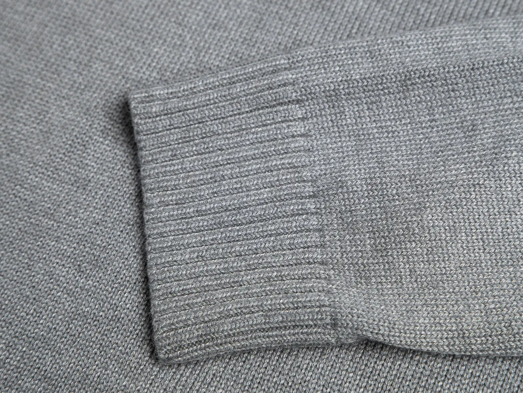 Embroidered Wool-Blend Half-Zip Sweater D18016436 — view 9