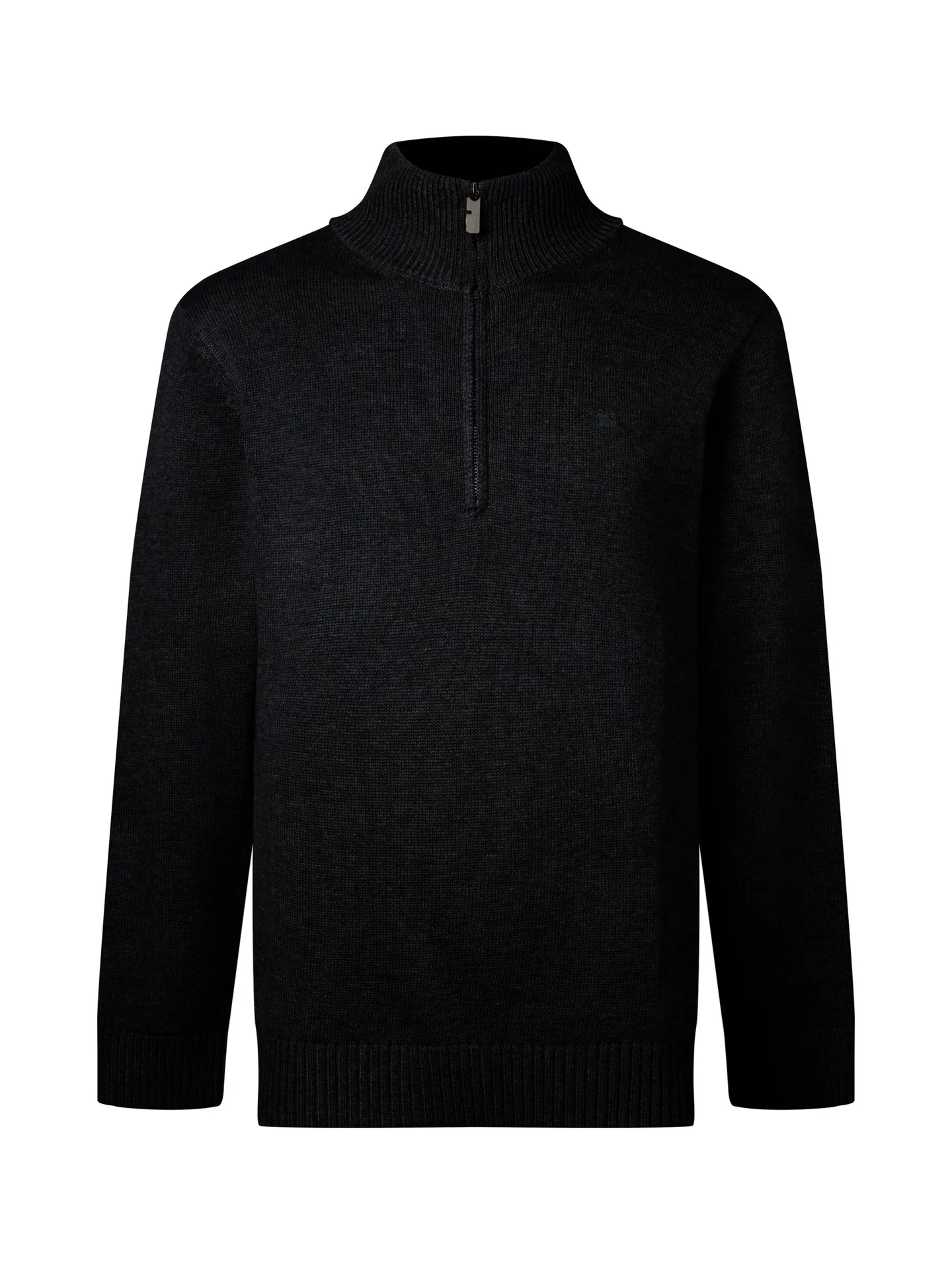 Embroidered Wool-Blend Half-Zip Sweater D18016437