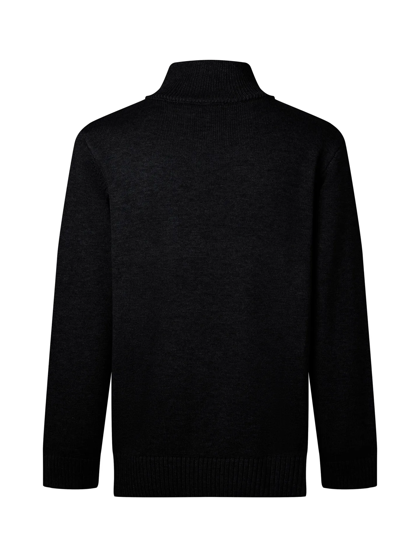 Embroidered Wool-Blend Half-Zip Sweater D18016437 — view 2