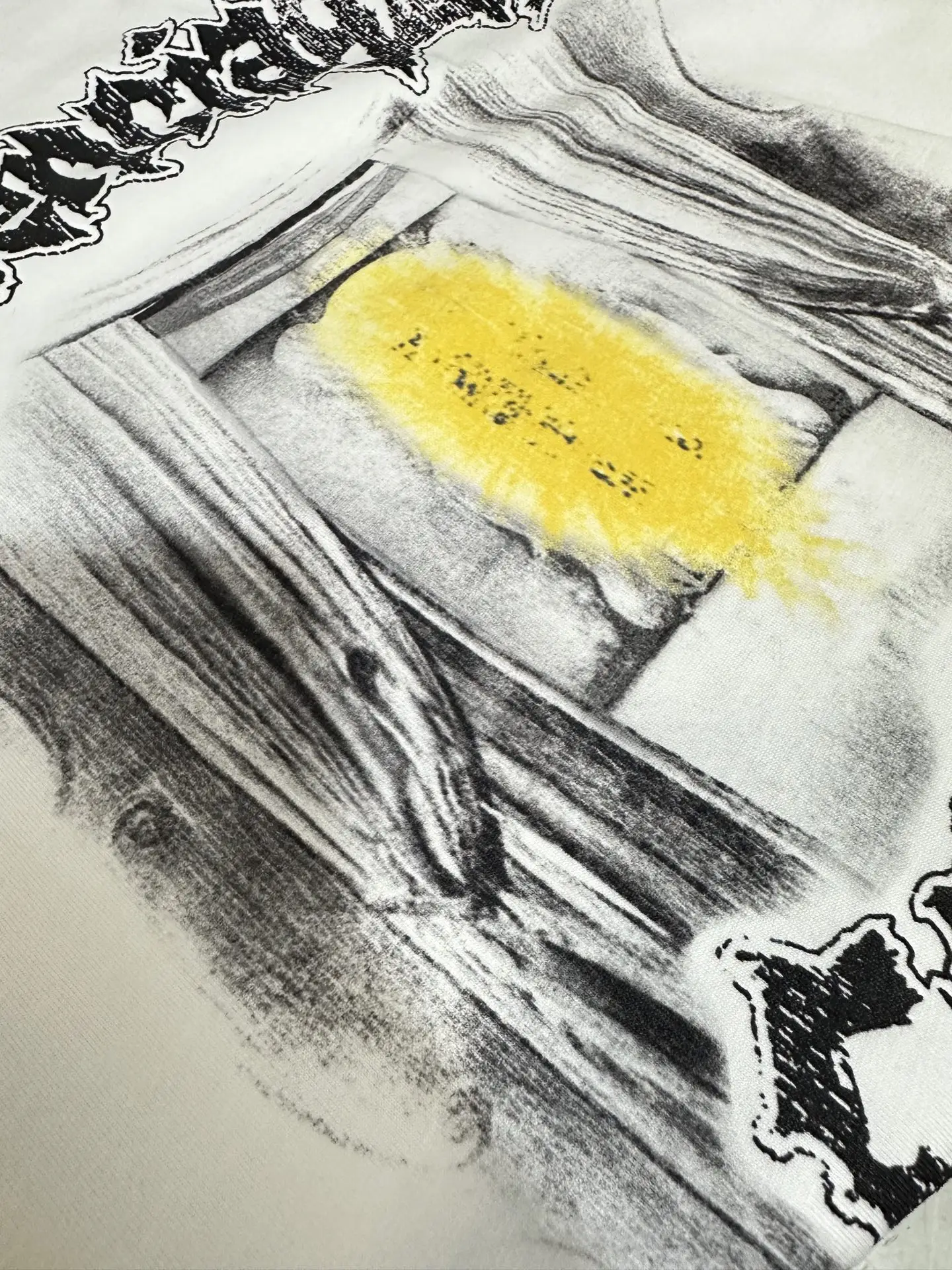 Balenciaga Couture Graphic Print T-Shirt D18011959 — view 6