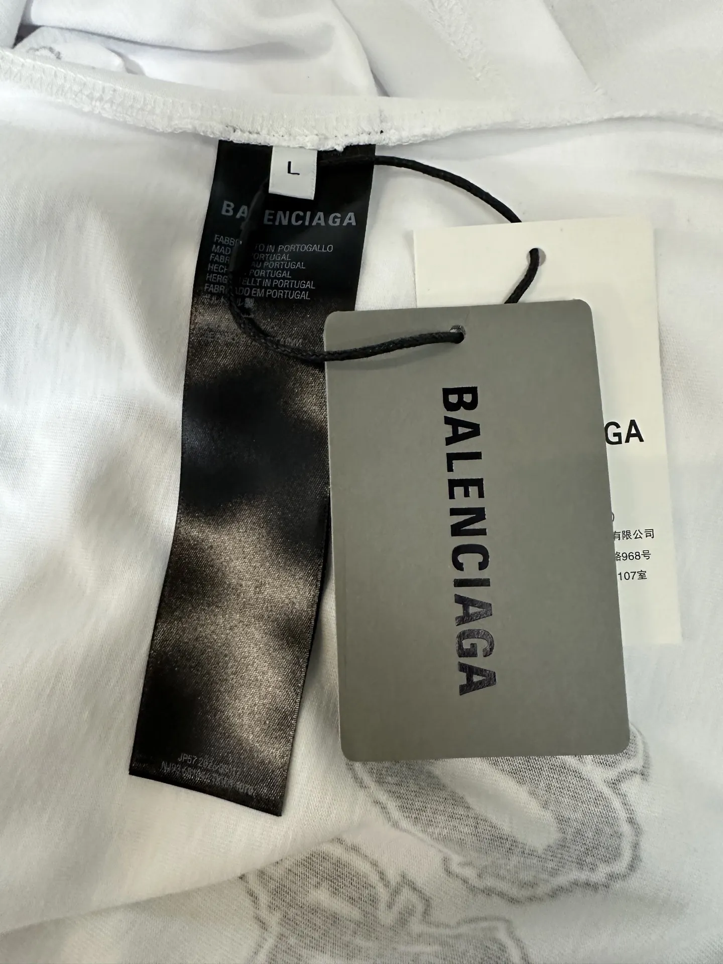 Balenciaga Couture Graphic Print T-Shirt D18011959 — view 9