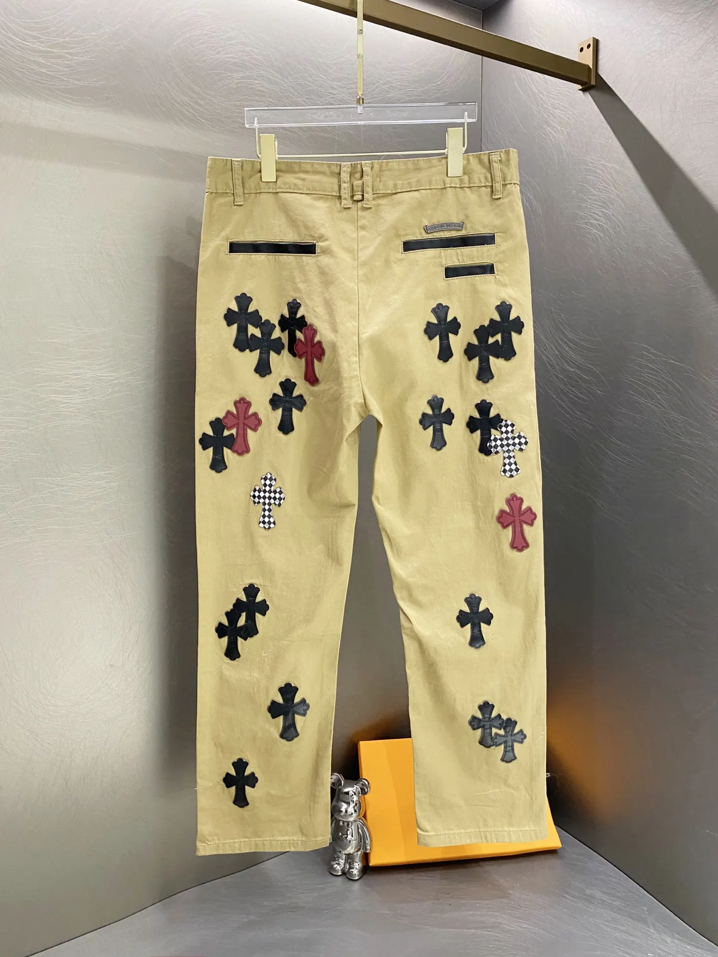 Cross Patch Straight-Leg Chino Trousers D18019613 — view 2