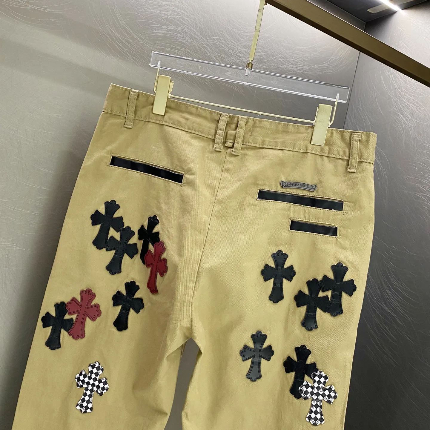 Cross Patch Straight-Leg Chino Trousers D18019613 — view 5