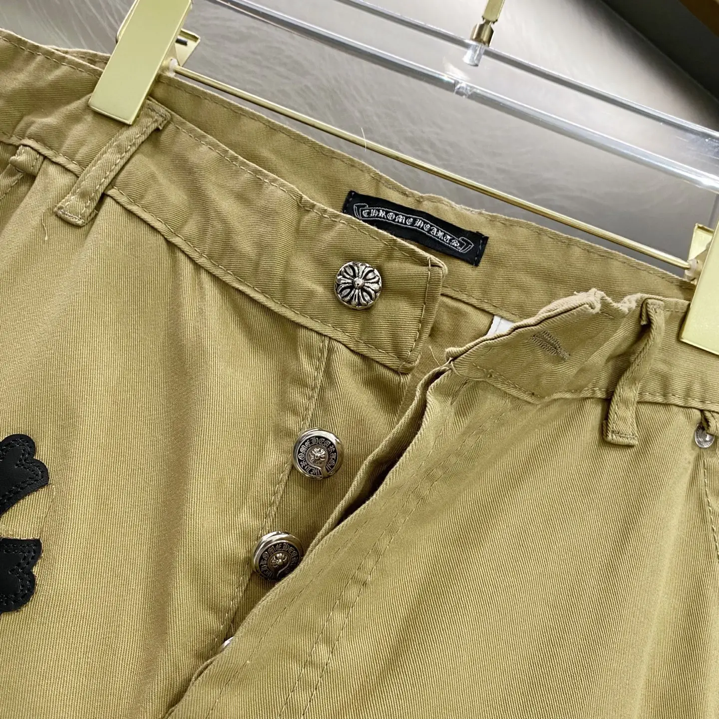 Cross Patch Straight-Leg Chino Trousers D18019613 — view 9