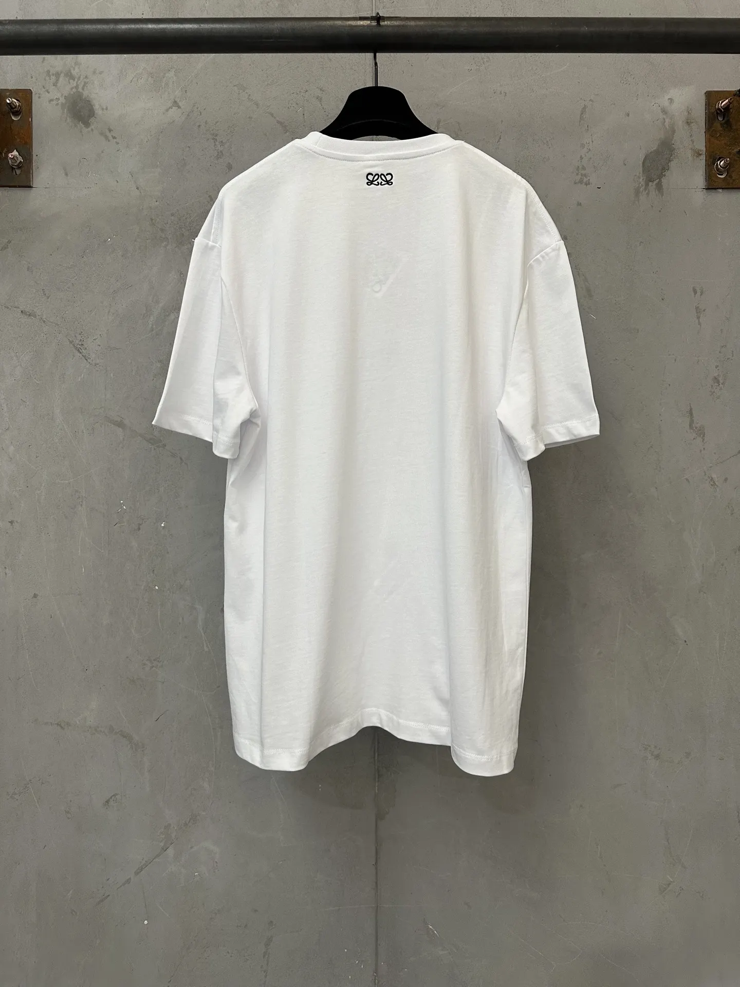 Embroidered Logo Cotton T-Shirt D18018983 — view 2