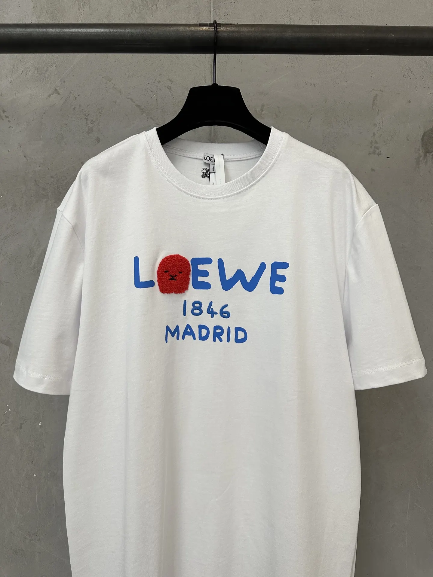 Embroidered Logo Cotton T-Shirt D18018983 — view 3