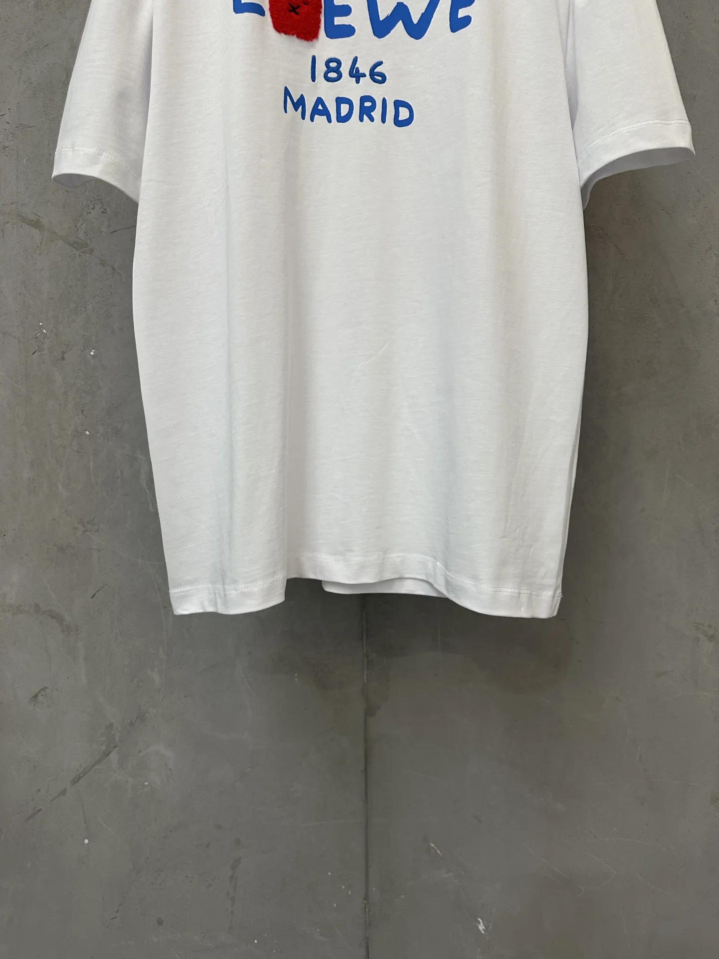 Embroidered Logo Cotton T-Shirt D18018983 — view 4