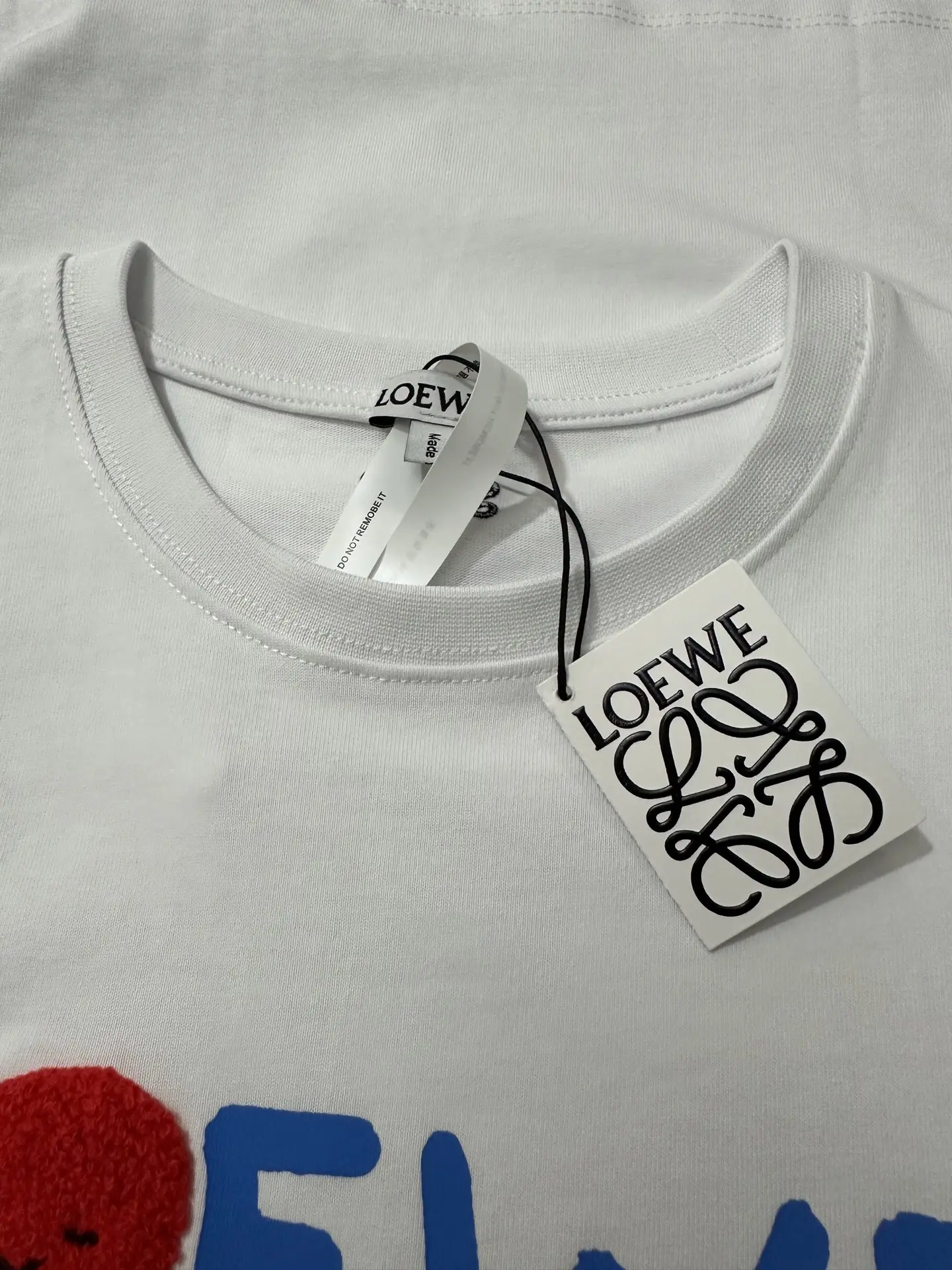 Embroidered Logo Cotton T-Shirt D18018983 — view 7