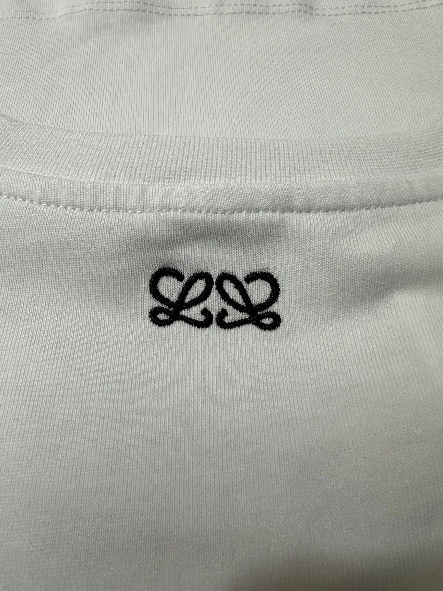Embroidered Logo Cotton T-Shirt D18018983 — view 8