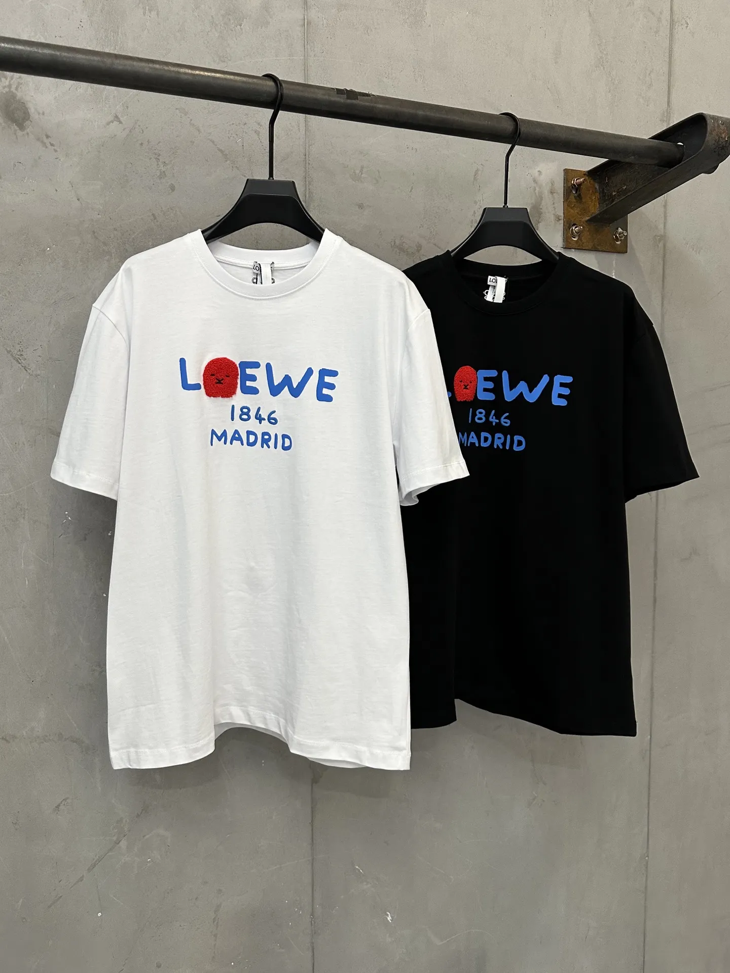 Embroidered Logo Cotton T-Shirt D18018983 — view 10