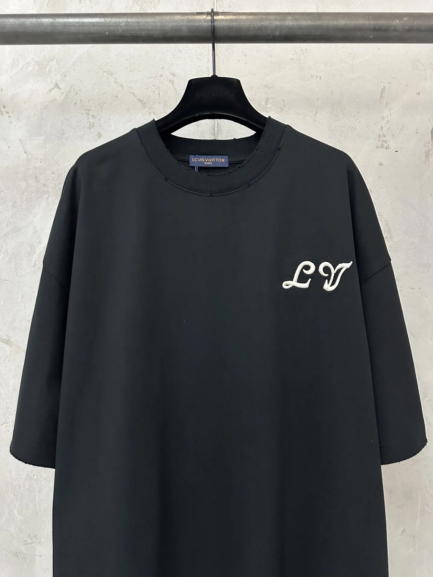Embroidered Logo Heavyweight Cotton T-Shirt D18011961 — view 3