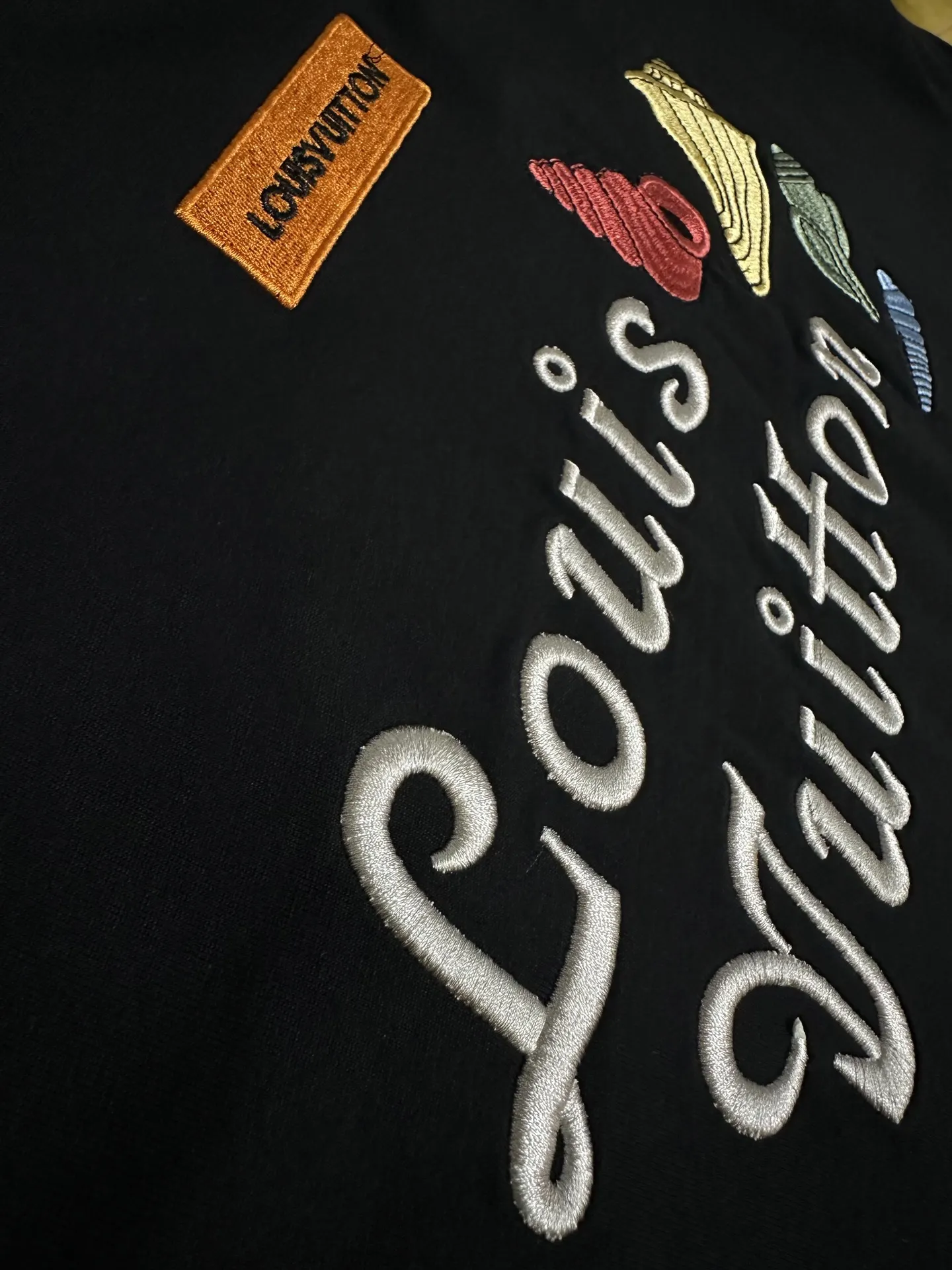 Embroidered Logo Heavyweight Cotton T-Shirt D18011961 — view 6