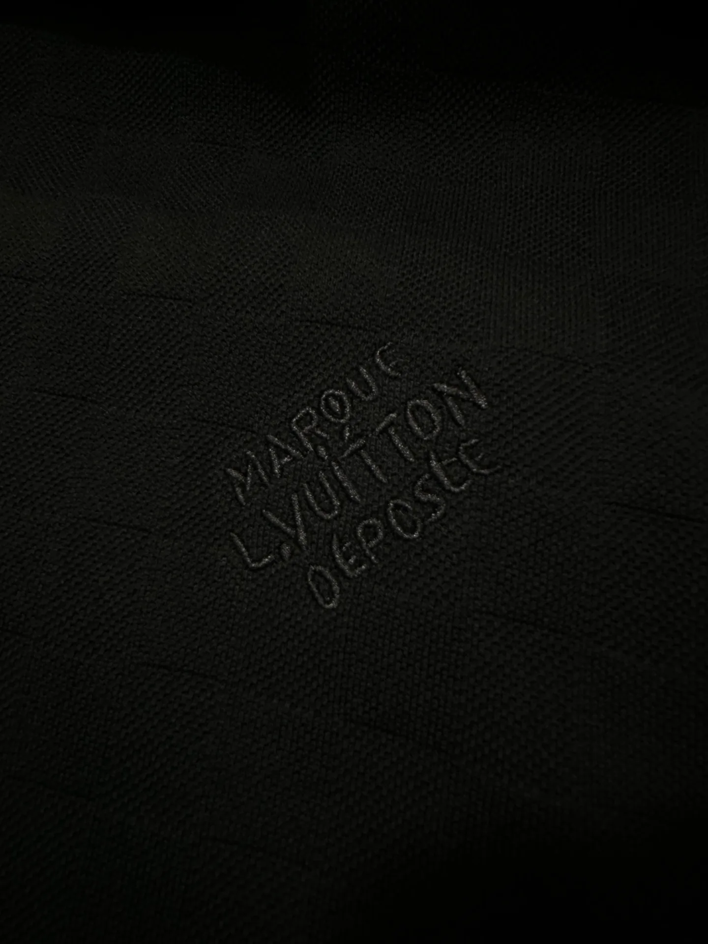 Pearl-Button Embroidered Cotton Polo Shirt D18511768 — view 7