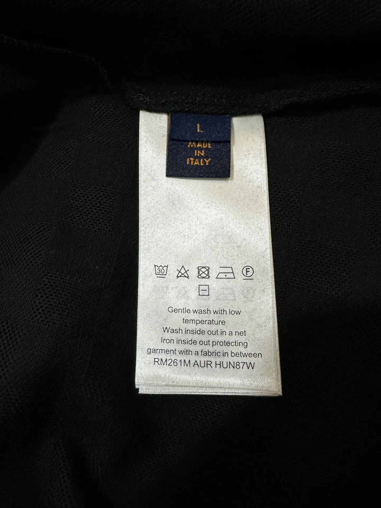 Pearl-Button Embroidered Cotton Polo Shirt D18511768 — view 9
