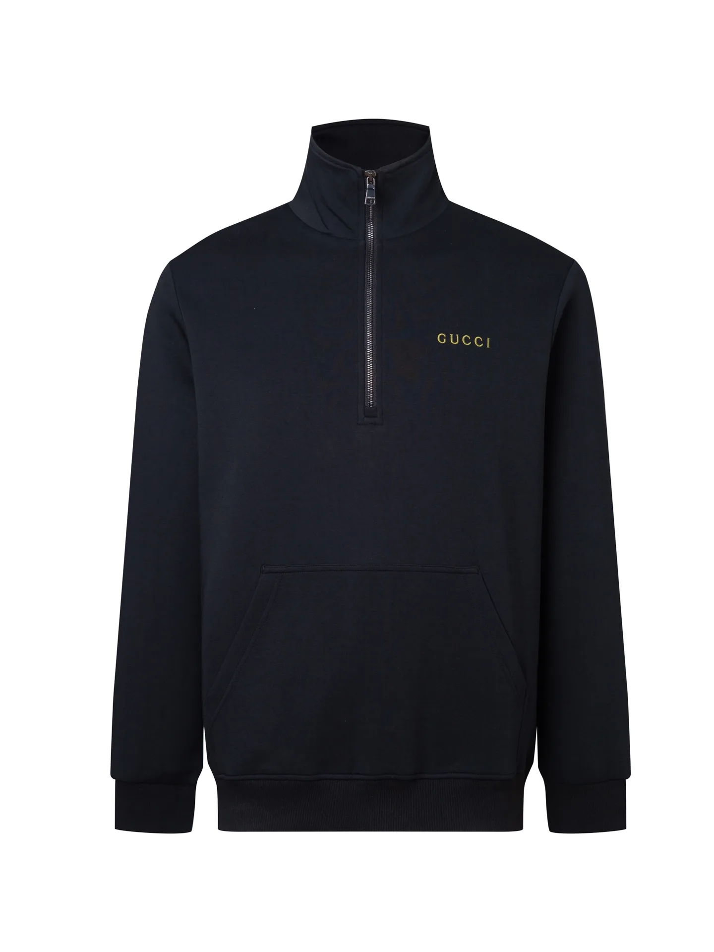 Logo-Embroidered Half-Zip Cotton Sweatshirt D18516487