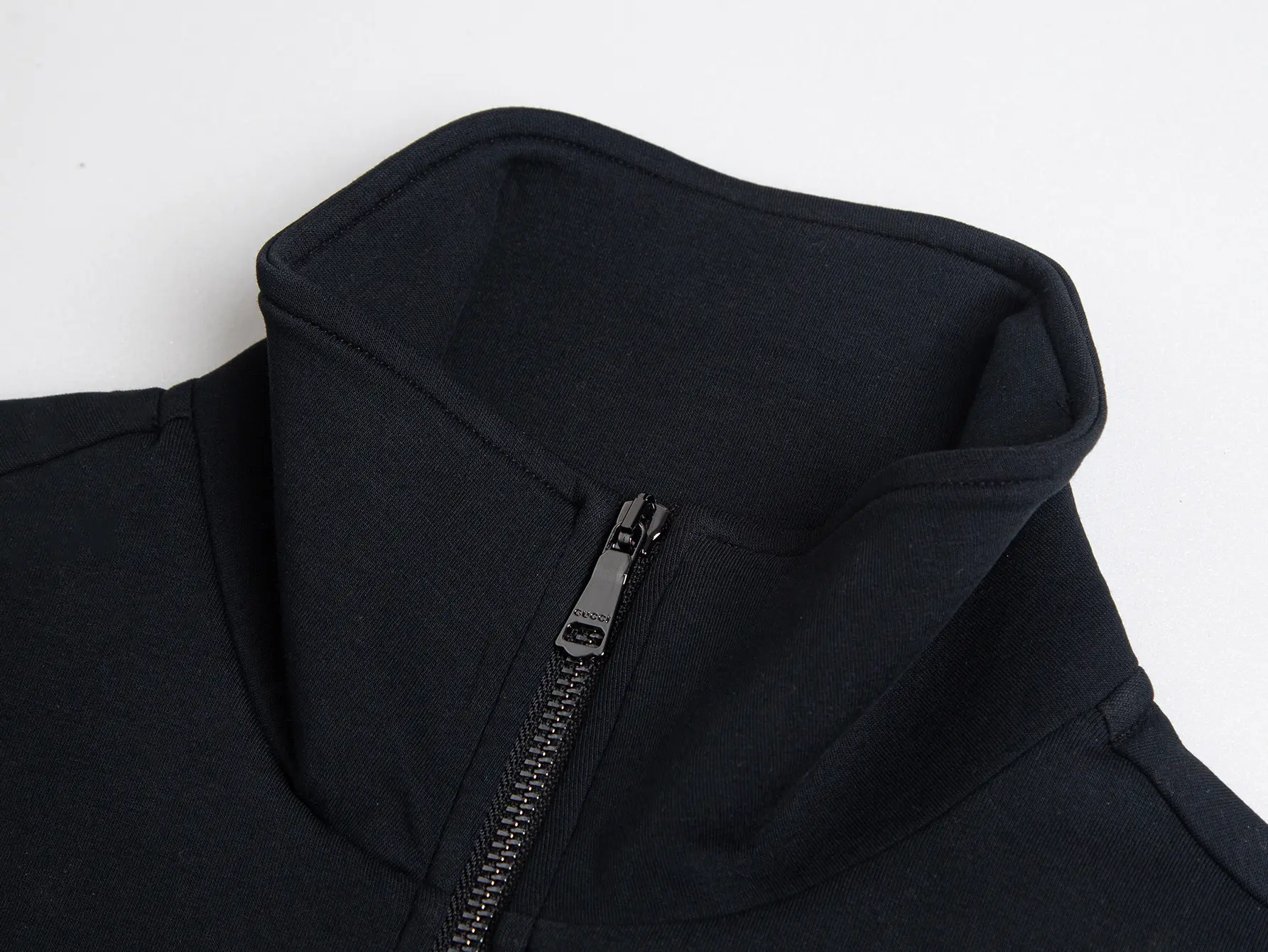 Logo-Embroidered Half-Zip Cotton Sweatshirt D18516487 — view 4